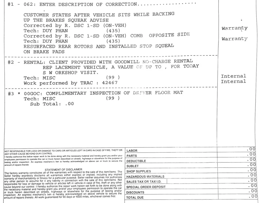 2025 4runner 6th gen Front Brake Squeal Noise Fix - official TSB brakes fix! (TSB-0046-25) 1759539765221-79