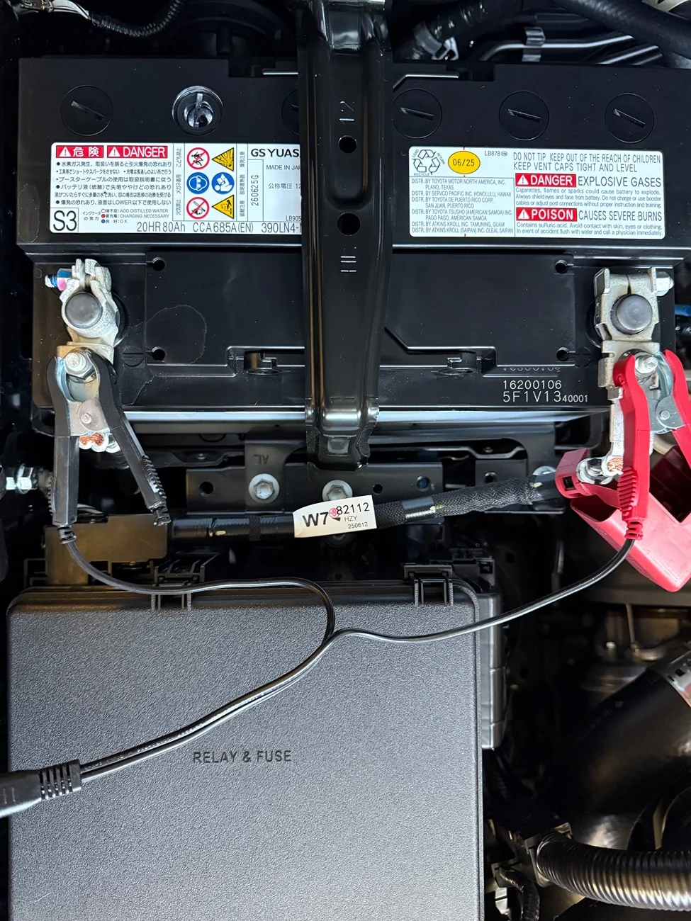 2025 4runner 6th gen 12v Volt Battery- Traditonal Flooded Lead Acid or AGM IMG_9030