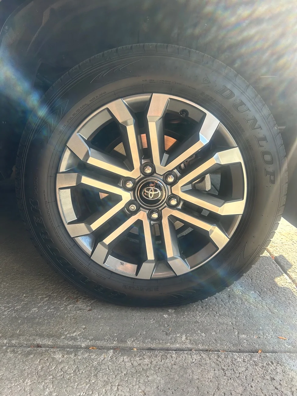 2025 4runner 6th gen 20” Limited rims powder coating black IMG_6911