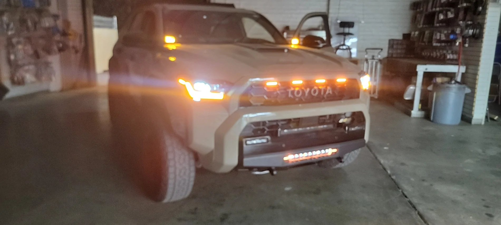 2025 4runner 6th gen Rago Bumpers (Front & Rear) installed with winch 20250919_200005