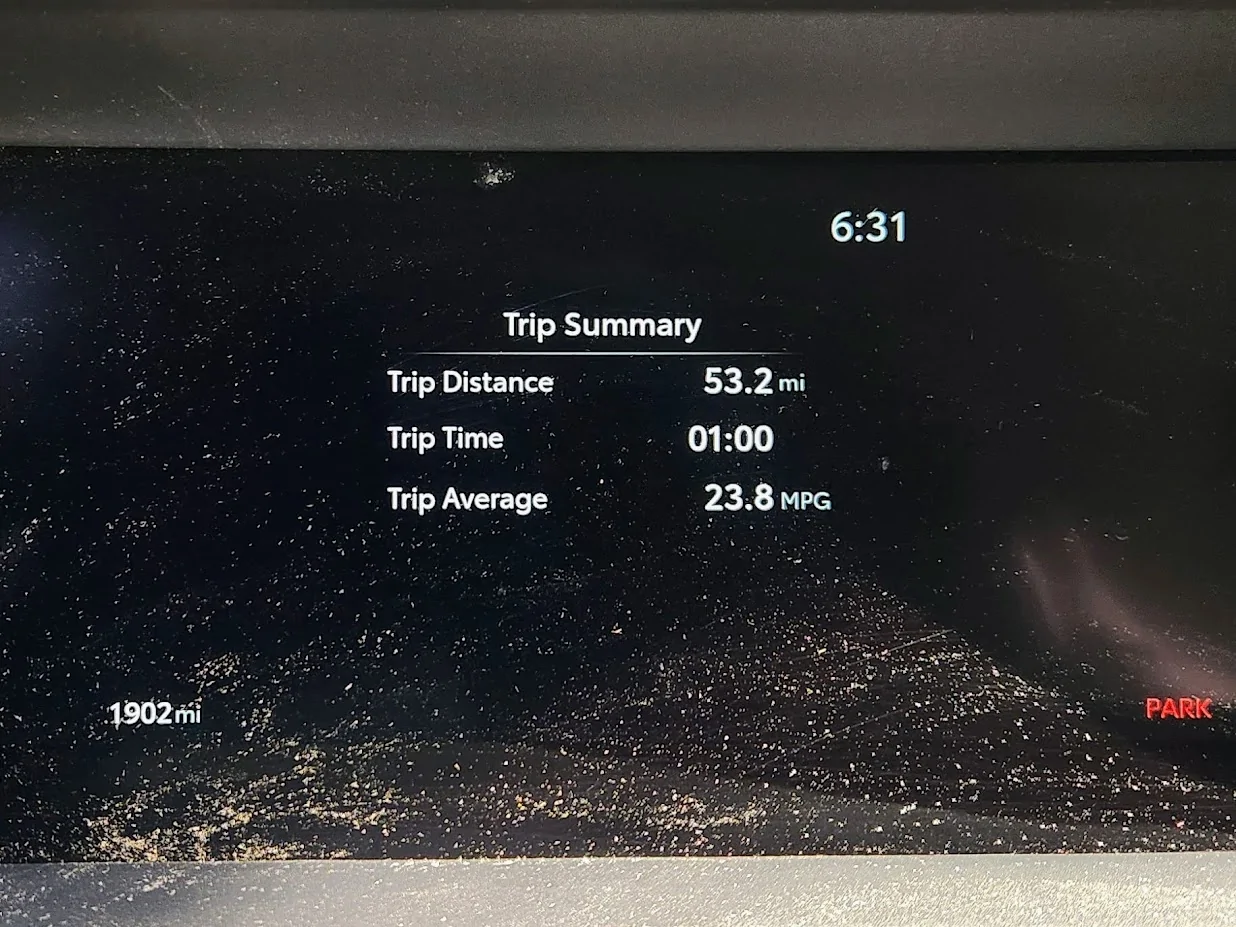 2025 4runner 6th gen Hybrid Real World MPG (iForce Max) - post your model, specs, general driving conditions, results: 20250720_183154-EDIT