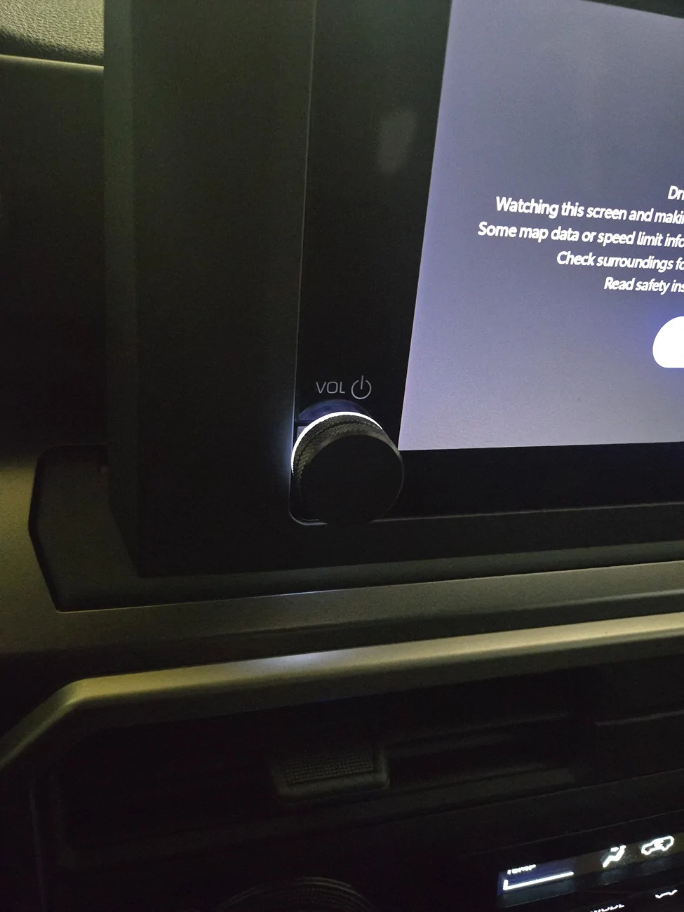 2025 4runner 6th gen 8" in screen Knob Mod (to increase its size)? 20251006_173331