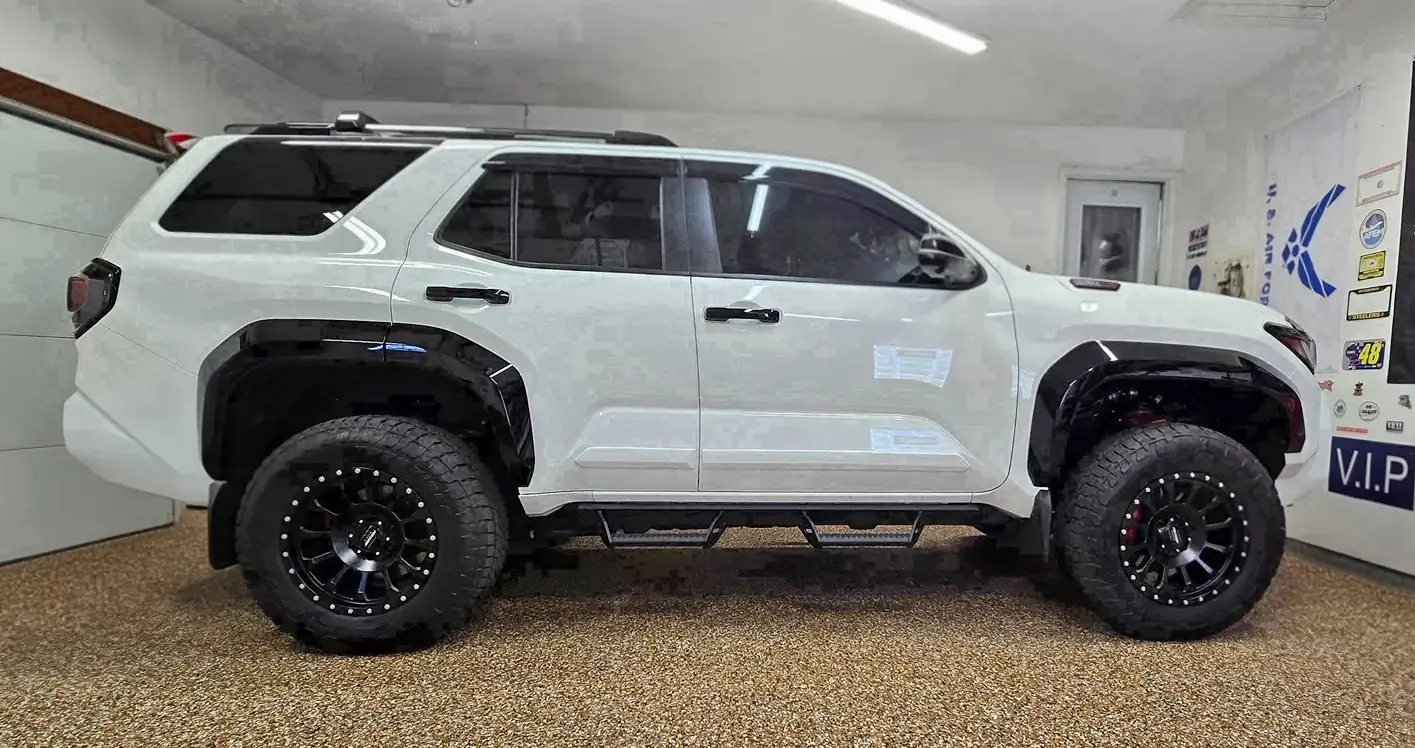 2025 4runner 6th gen TRD Pro with 2" Torq Engineering lift level kit and 0 offset 18x9 Pro Comp PA34 Rockwell wheels TRD Pro with 2%22 Torq Engineering lift level kit and 0 offset 18x9 Pro Comp PA34 Rockwell wh