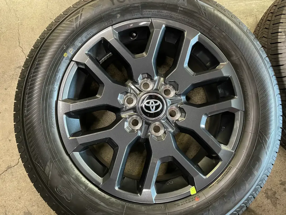 2025 4runner 6th gen 20” Limited rims powder coating black 1760008298204-ag