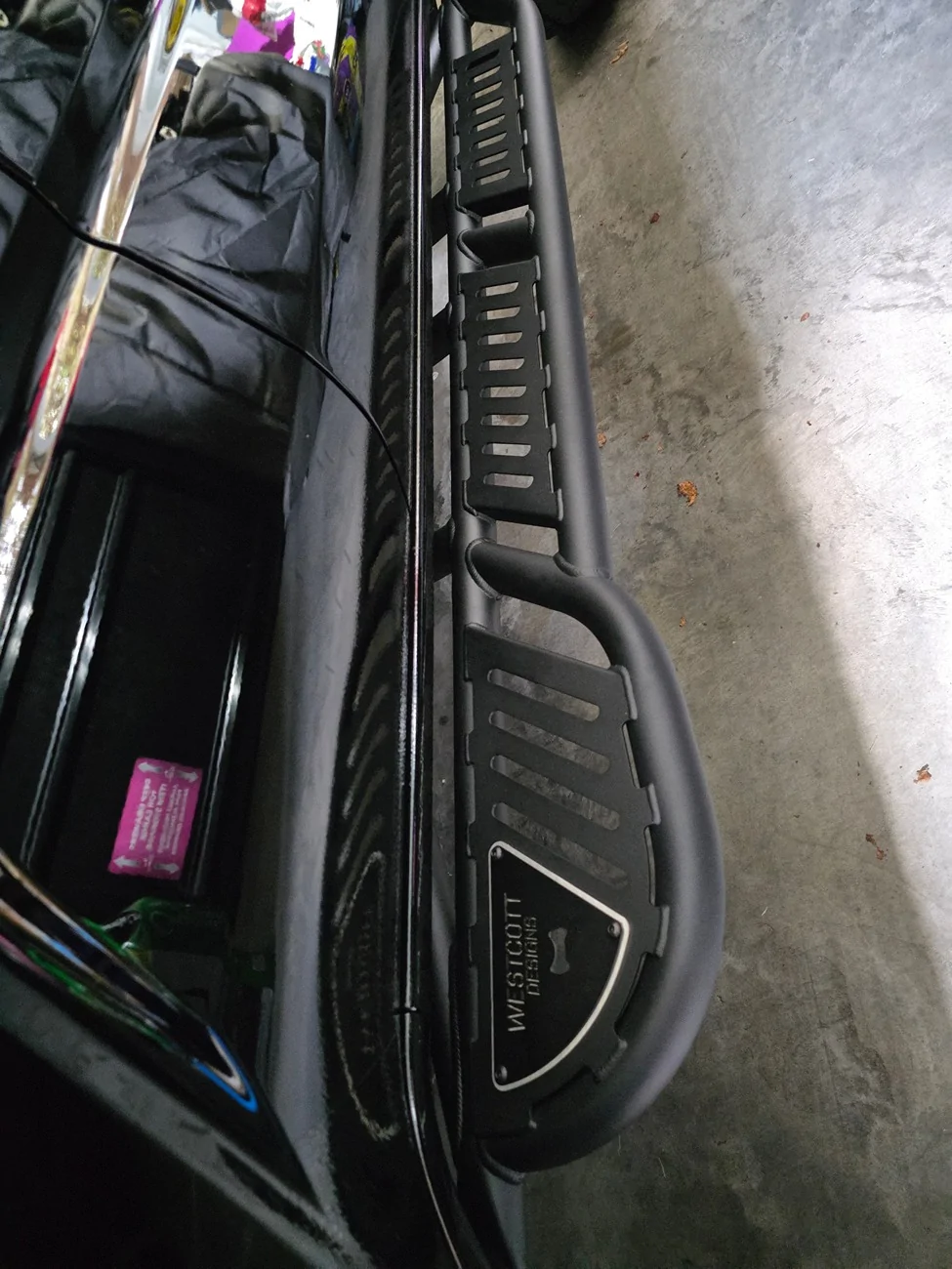 2025 4runner 6th gen Trailhunter rock rails to Westcott sliders in East TN 20251009_155906