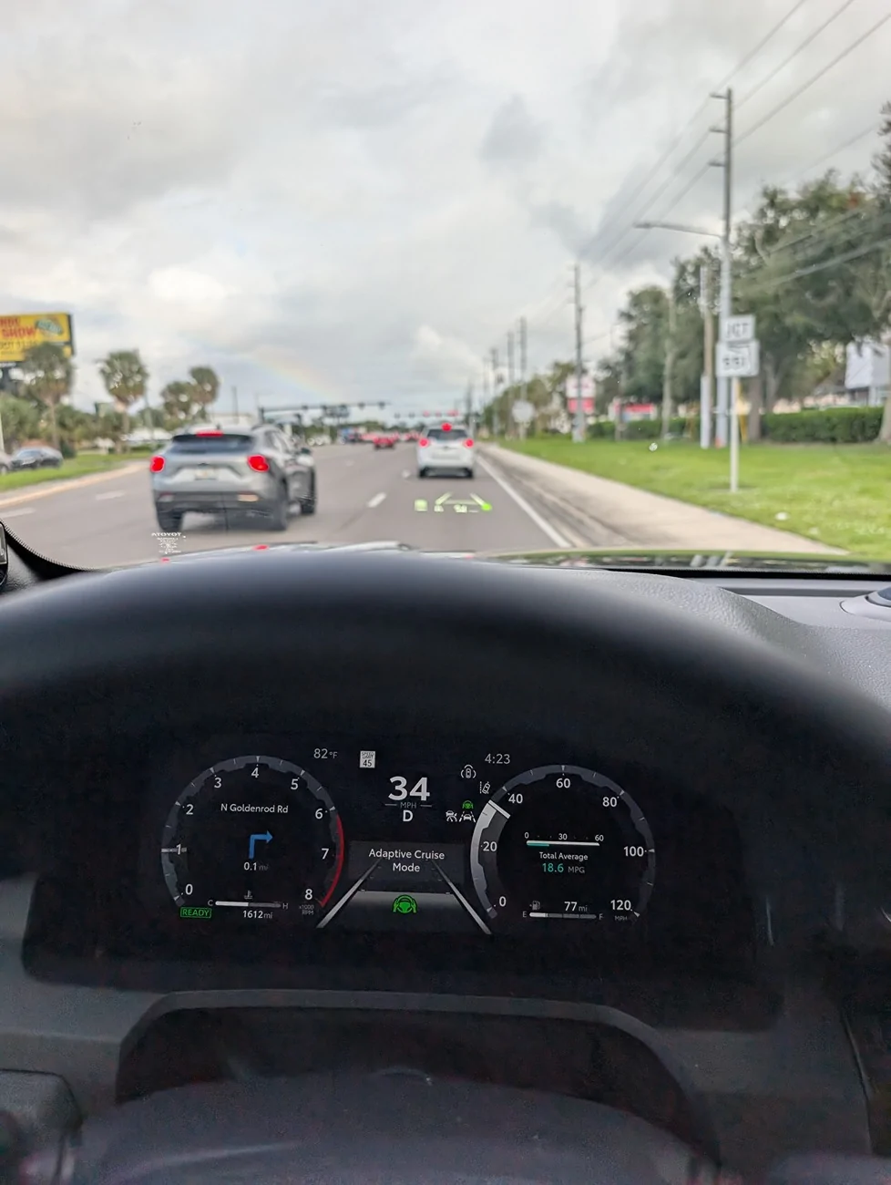 2025 4runner 6th gen Google Maps directions now appear in gauge cluster after installing iOS 26 1000007659