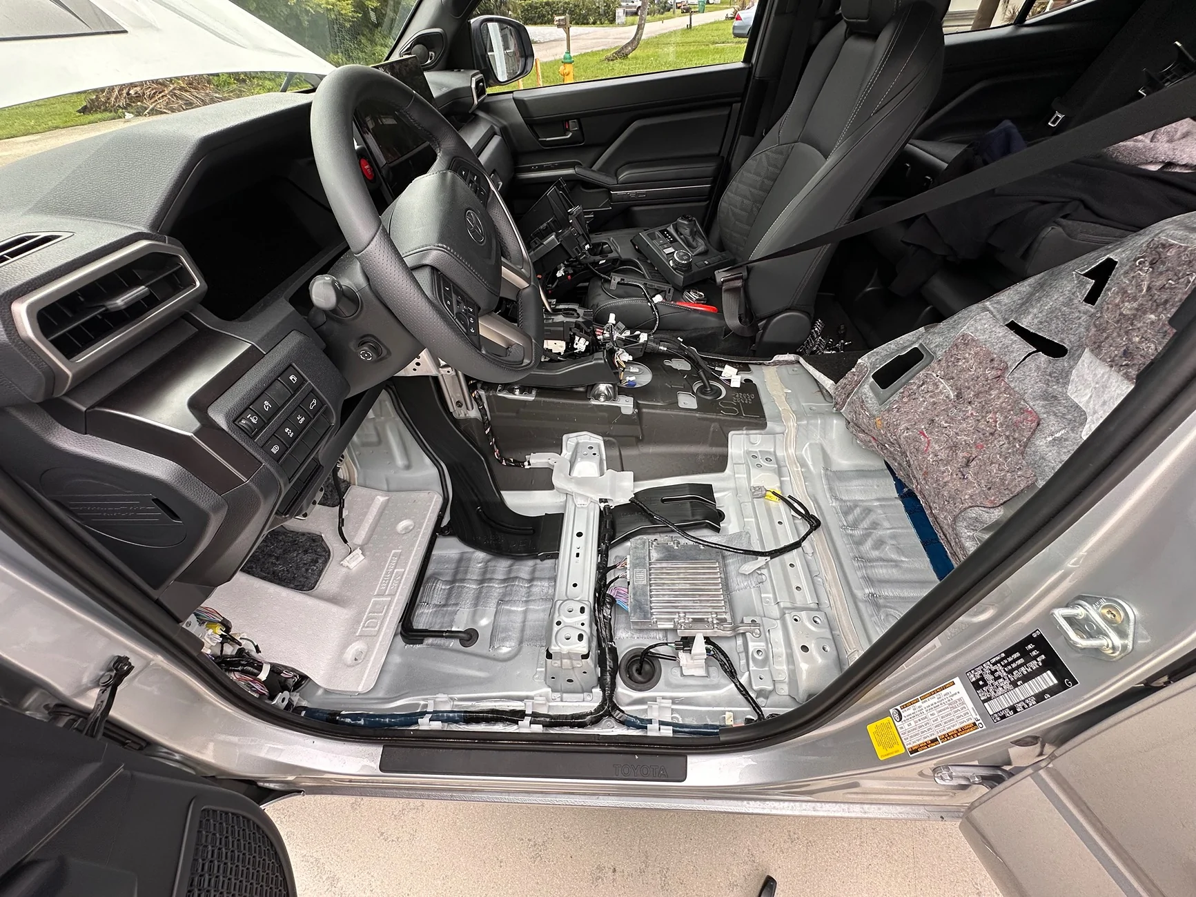 2025 4runner 6th gen Sound deadening insulation project IMG_8090