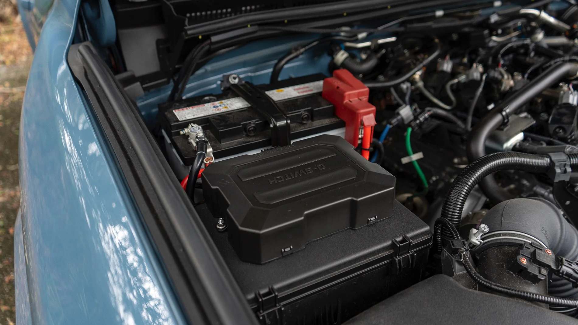 2025 4runner 6th gen Heritage Blue TRD Sport Premium, Prinsu Pro Roof Rack, Diode Dynamics SS5 Crosslink, SS3 Ditch Light Pods abc-099