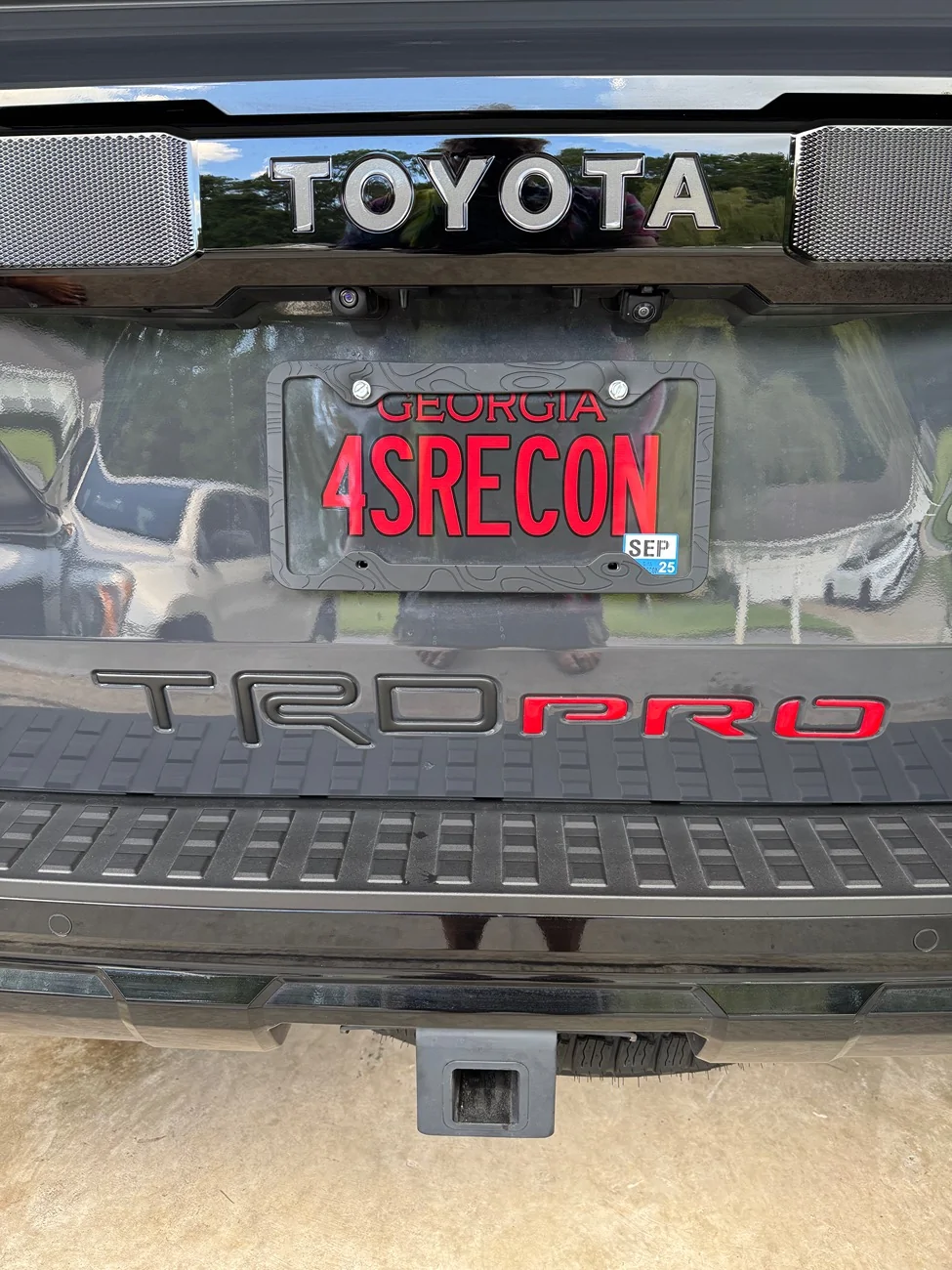 2025 4runner 6th gen TRD PRO Badge Inlays...Should I or not?  Help Me Decide. IMG_7885