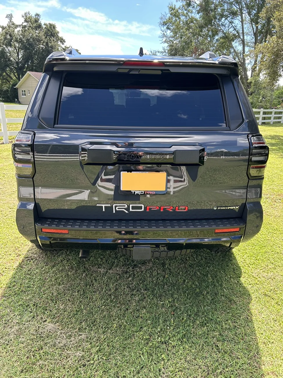 2025 4runner 6th gen TRD PRO Badge Inlays...Should I or not?  Help Me Decide. Tailgate 1