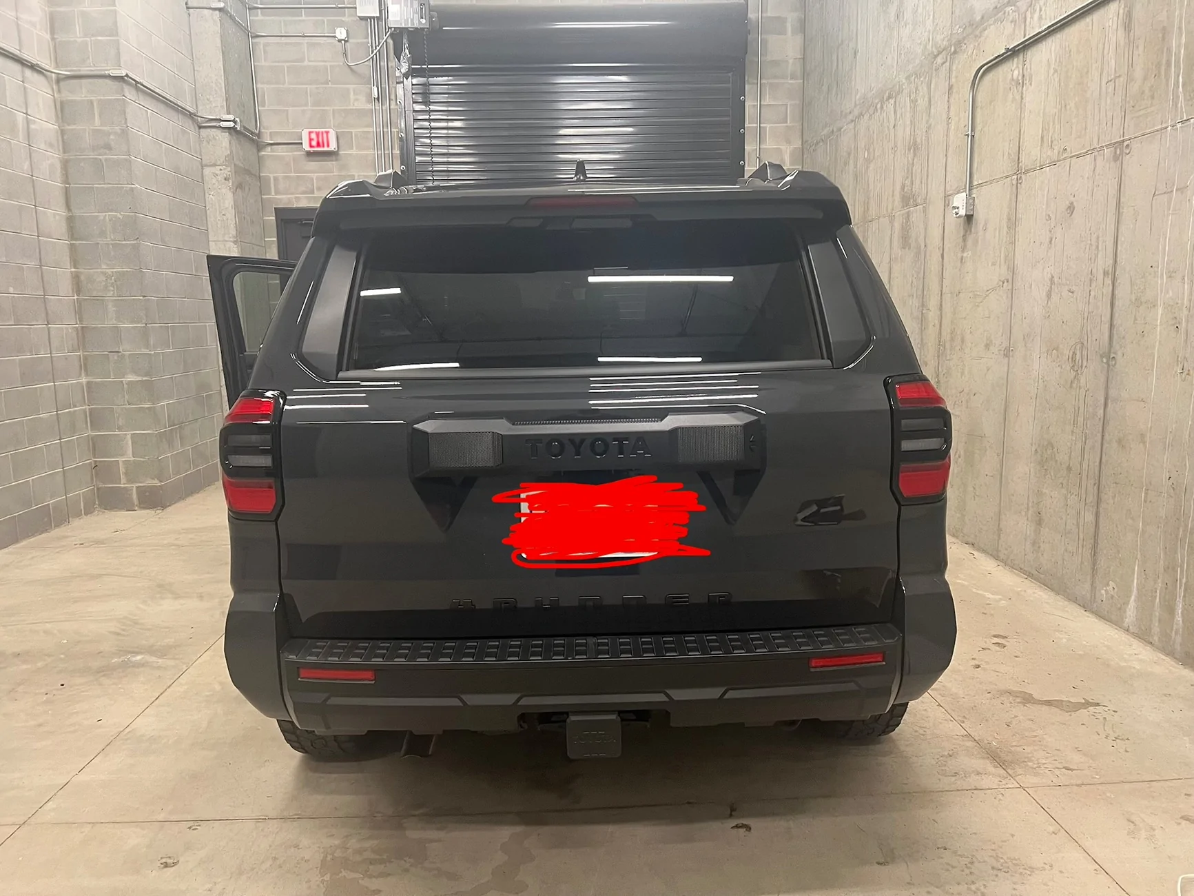2025 4runner 6th gen STICKERFAB Taillight Tint Install IMG_5561