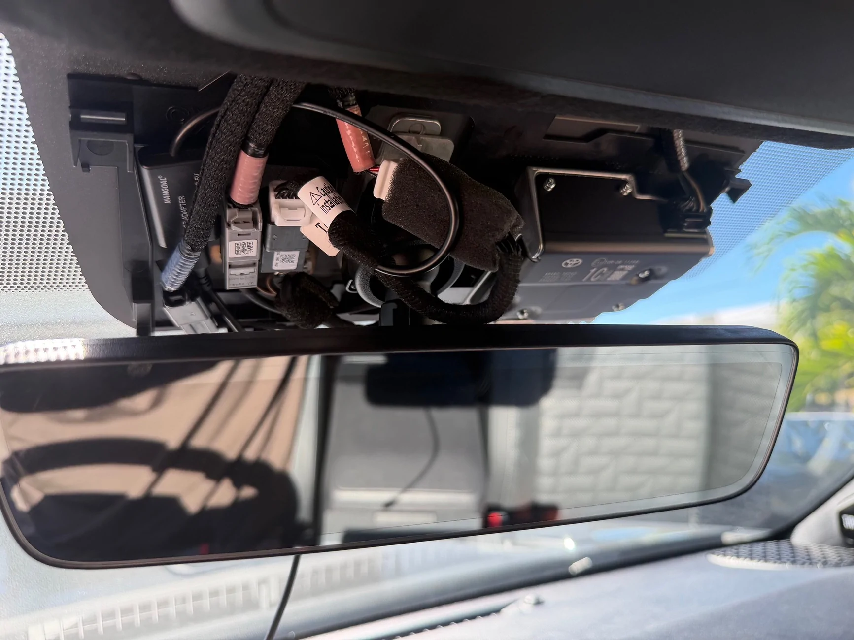 2025 4runner 6th gen Garmin Mini 3 Dashcam install IMG_2337