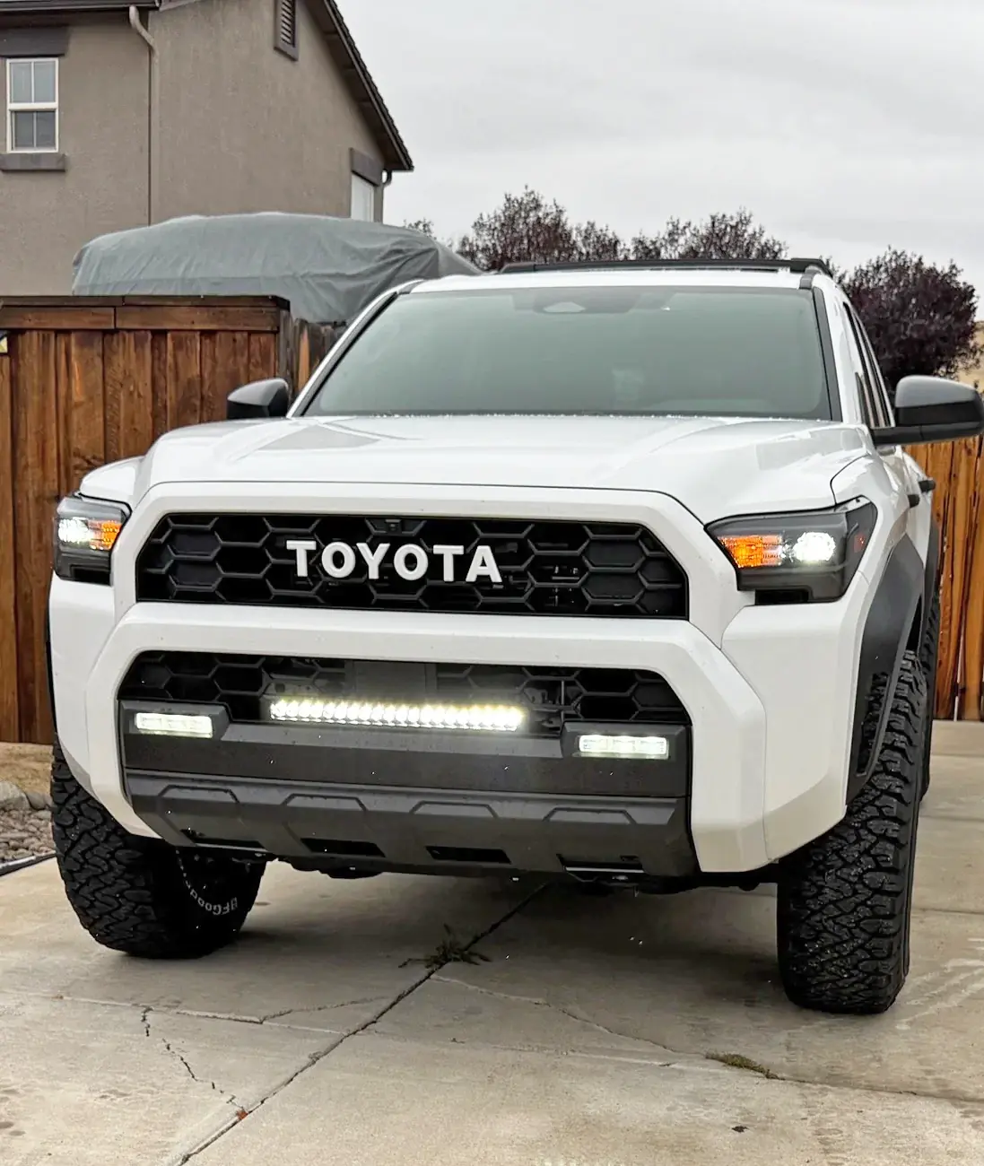 2025 4runner 6th gen Pro Style Grill with Light Bar (by Taco Vinyl) TRD Pro Style Grill with Light Bar (by Taco Vinyl) 5