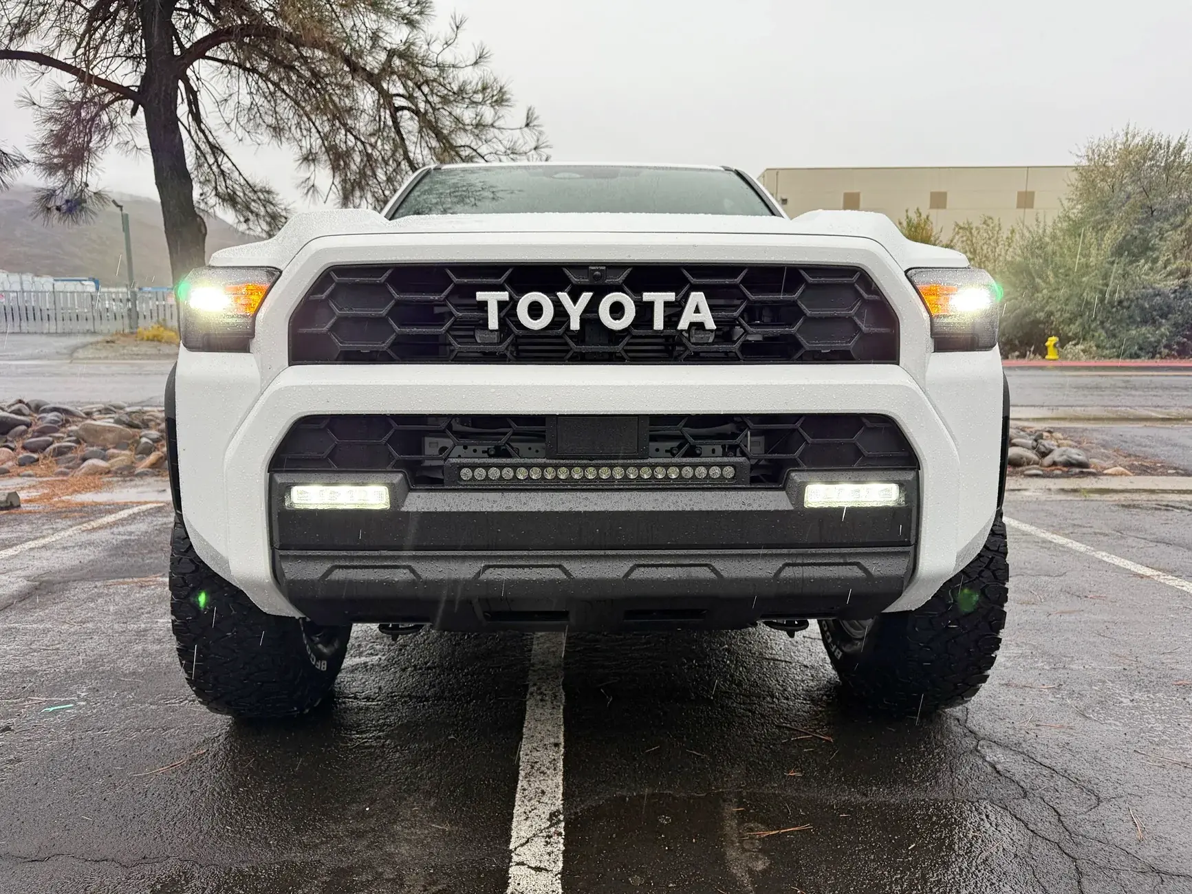 2025 4runner 6th gen Pro Style Grill with Light Bar (by Taco Vinyl) TRD Pro Style Grill with Light Bar (by Taco Vinyl) 4