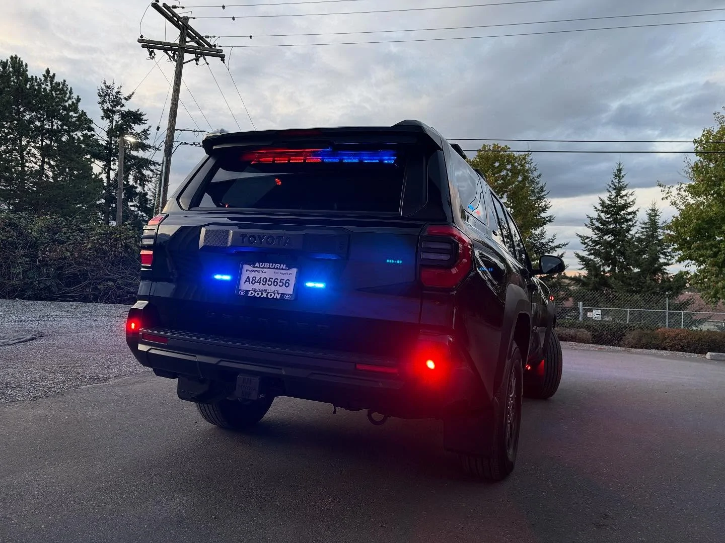 2025 4runner 6th gen Auburn Police 4Runner 6th Gen Patrol Vehicle Upfit pugetsoundupfitters_1759721653_3737138548345773792_62243193204