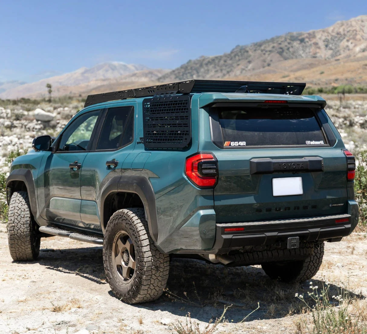 2025 4runner 6th gen Bison Gear OX PRO Roof Rack System & Accessories RR-4R6G-10