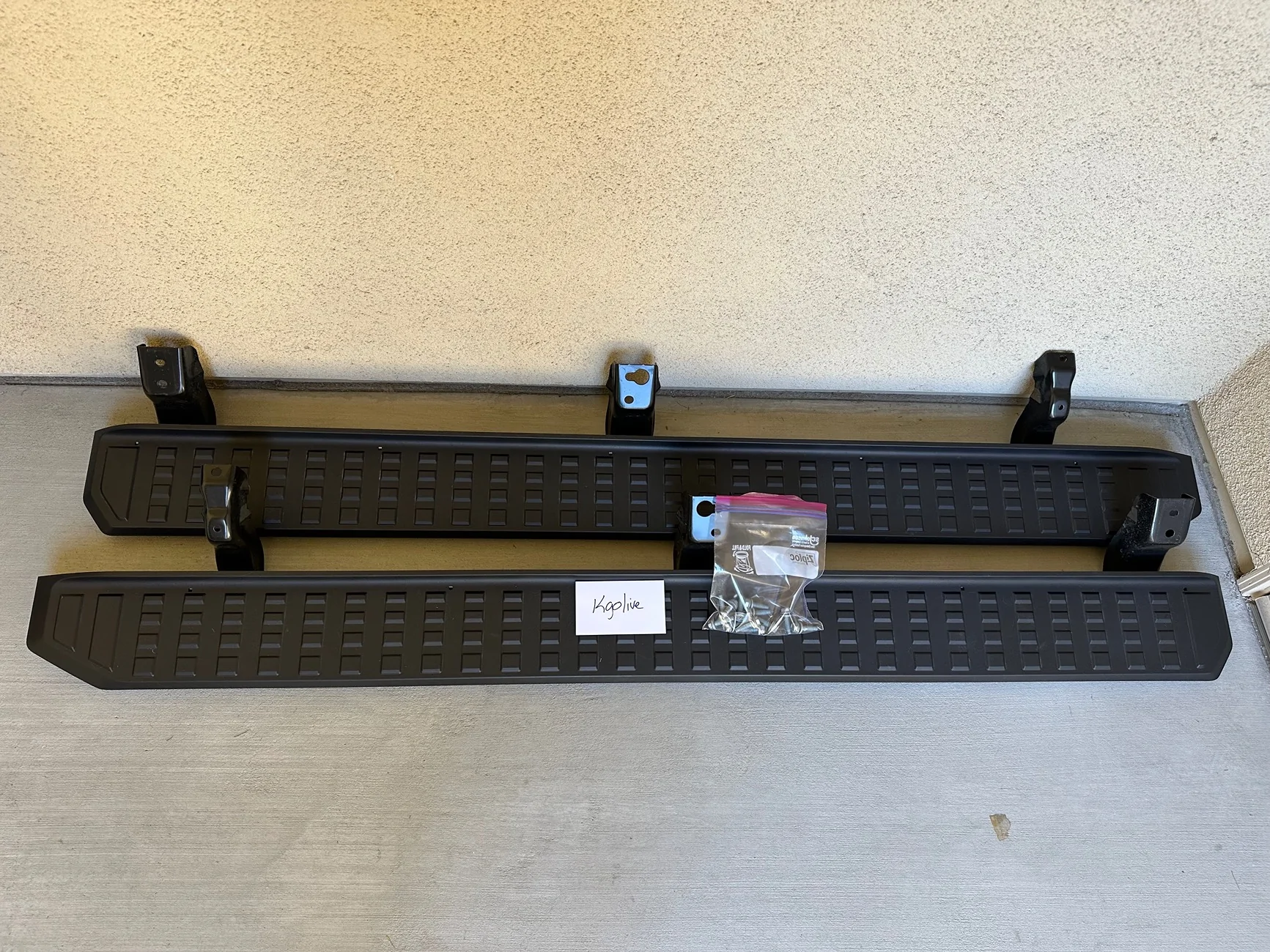 2025 4runner 6th gen WTS OEM Running Boards $100 IMG_6251