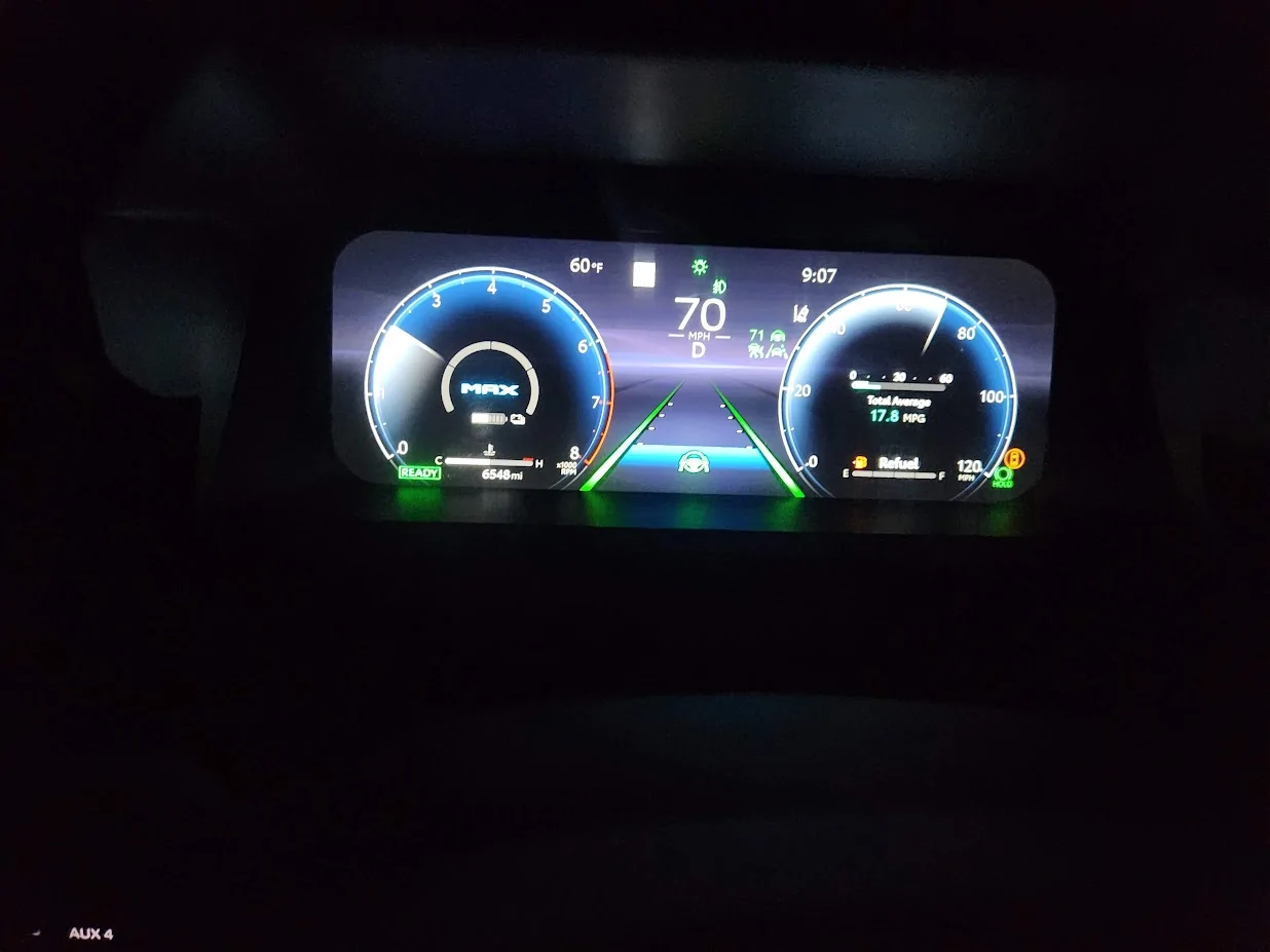 2025 4runner 6th gen Low Fuel Warning sound volume 20251011_210758