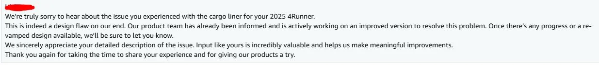 2025 4runner 6th gen Lasfit Floor Mats / Cargo Liner Mat Installed (4runner with third row) Captur