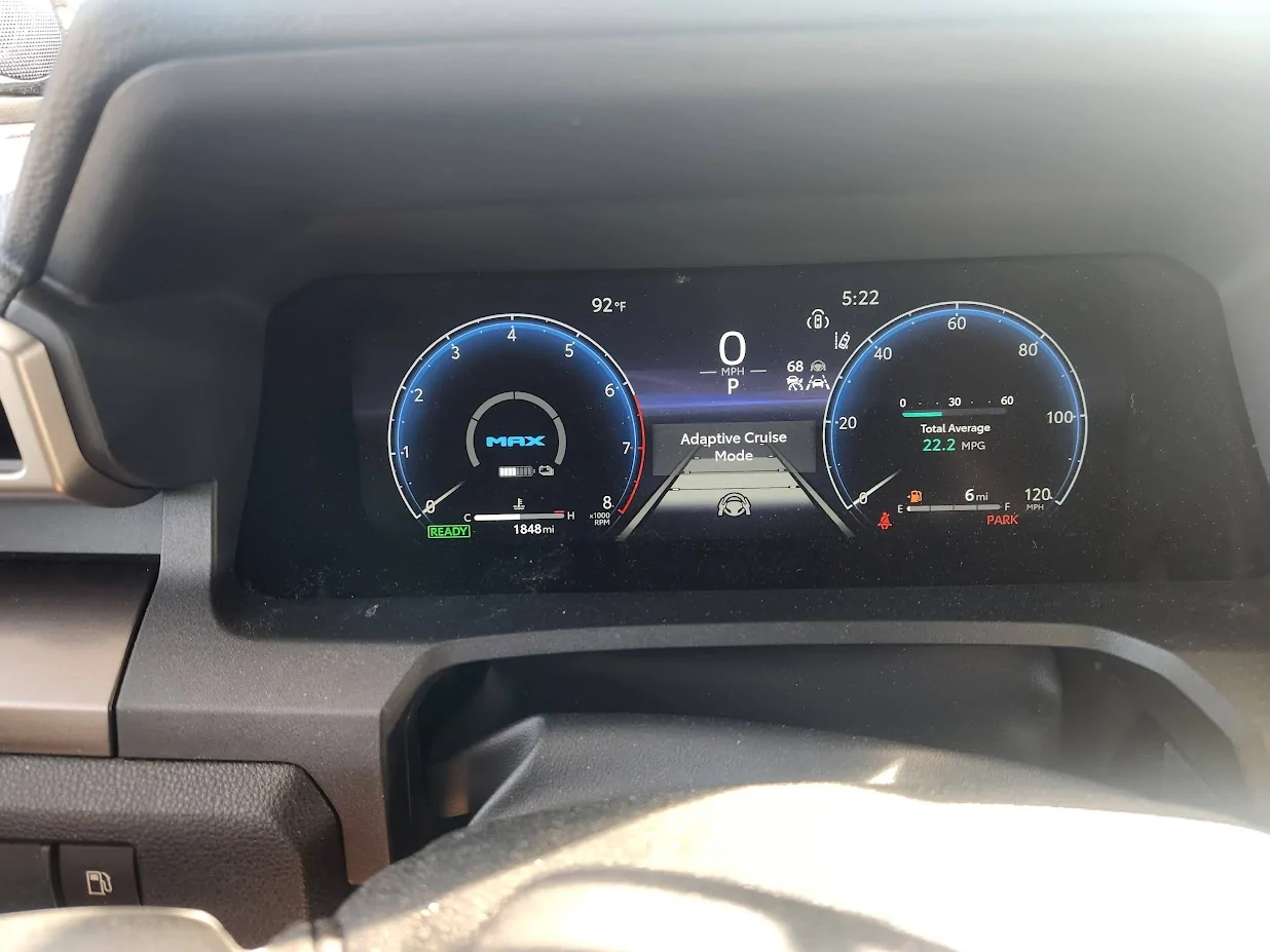 2025 4runner 6th gen Low Fuel Warning sound volume 20250720_172200