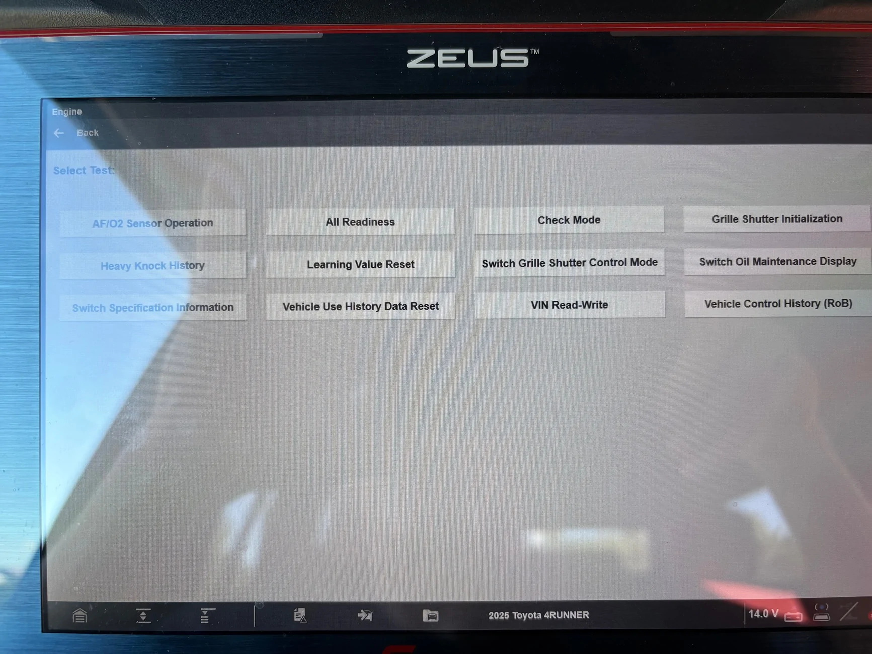 2025 4runner 6th gen If you have a snap-on scanner 2025 Toyota 4Runner diagnostic software is here. IMG_9878