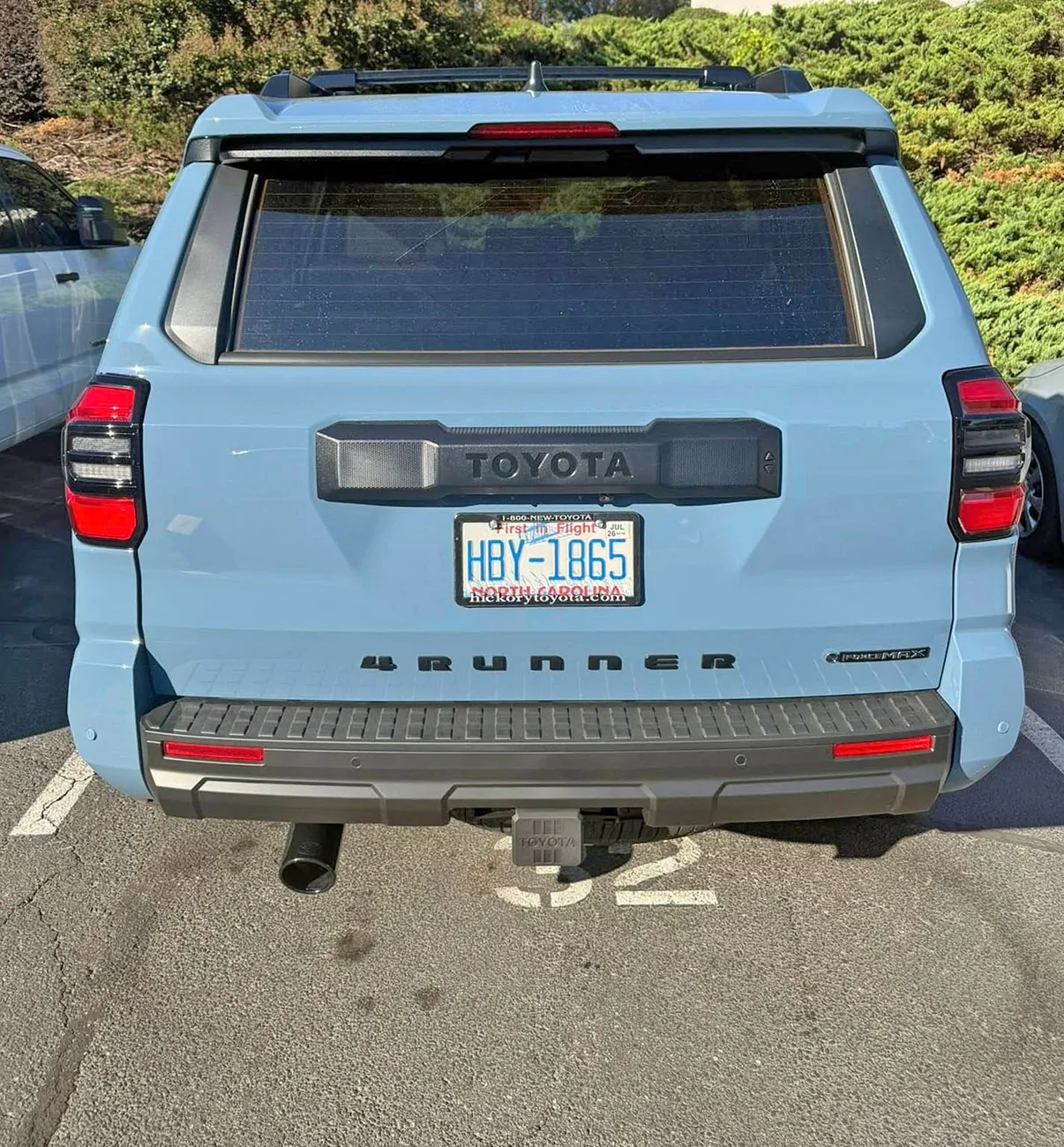 2025 4runner 6th gen Black Chrome Exhaust Tip from Tacoma / Tundra fits 2025+ 4Runner 6th gen (part number PT932-34221-02) 565104632_2245577262551952_1766971292299137982_n