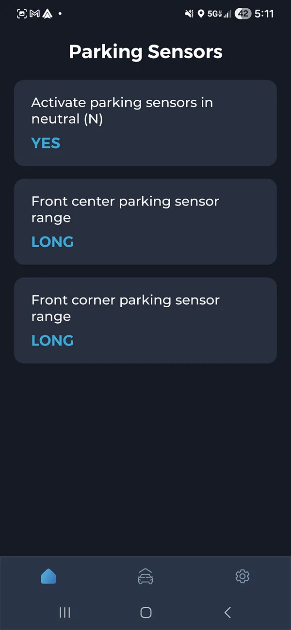 2025 4runner 6th gen Carista Options / Settings for 2025+ 4Runner 6th Gen (screenshots) 2025 4Runner 14
