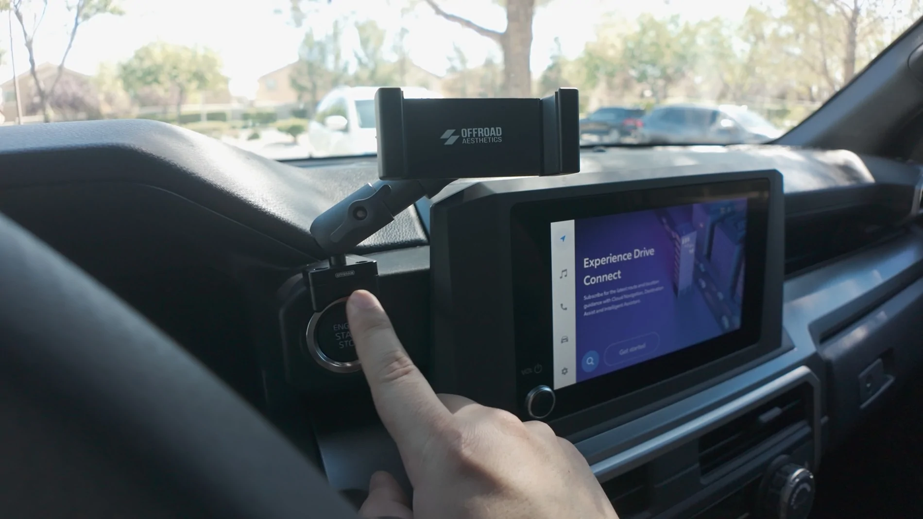 2025 4runner 6th gen 2025 Toyota 4Runner SR5 Ice Cap Build /// Everyday Fred Phone Mount System