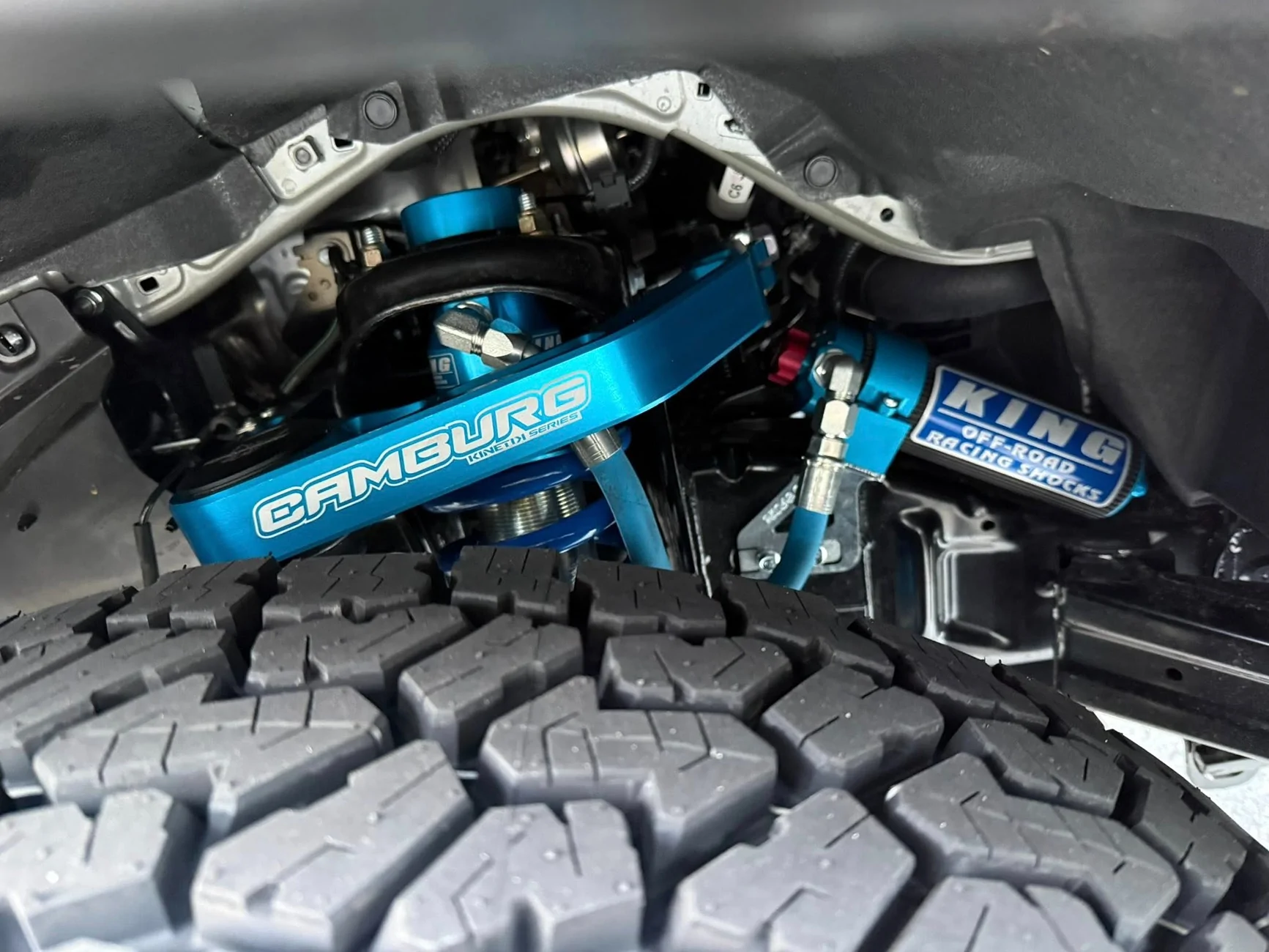 ORP build on 35's, Camburg UCA, Kings shocks 2.5 lift kit