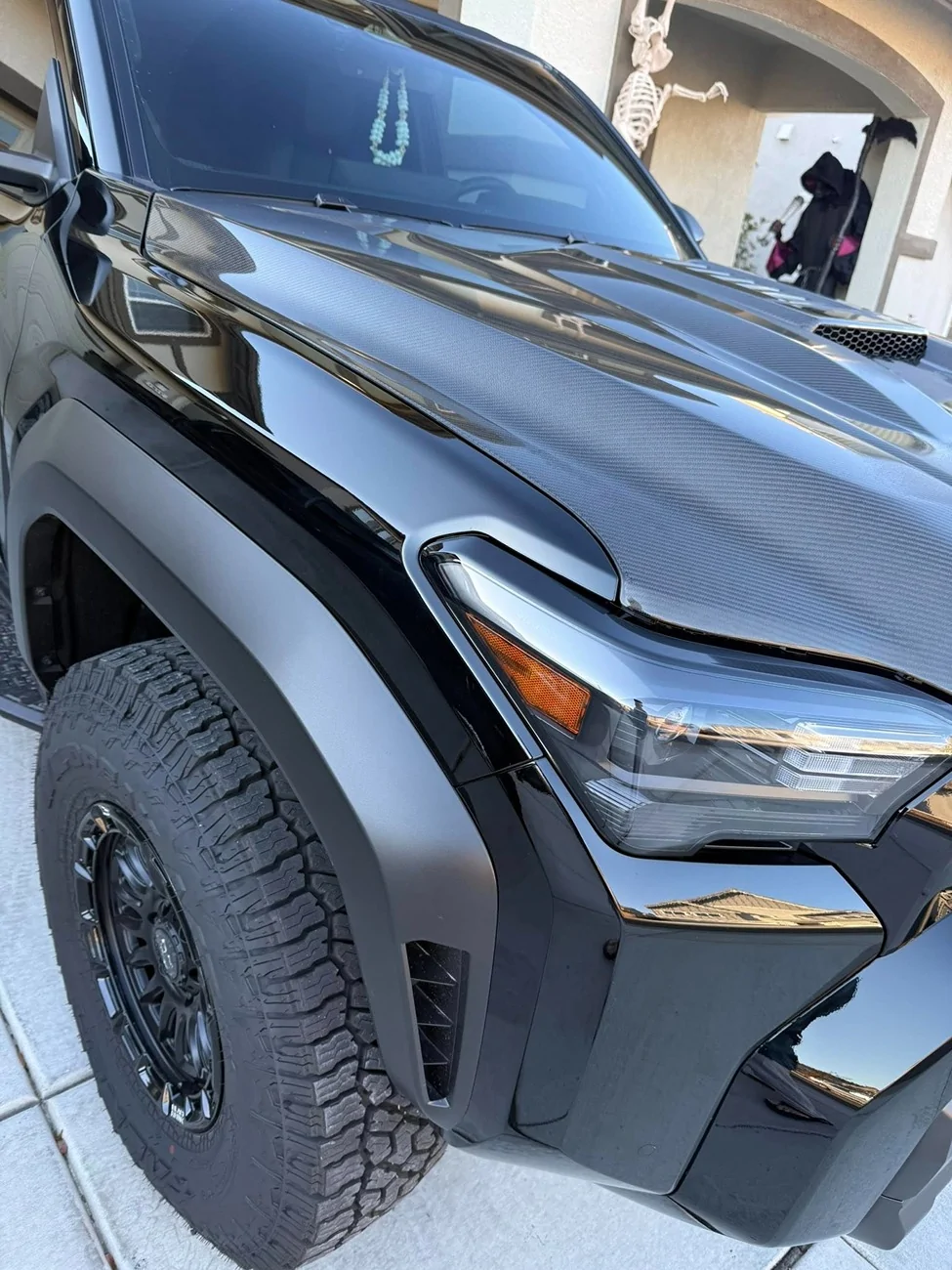 2025 4runner 6th gen ORP build on 35's, Camburg UCA, Kings shocks 2.5 lift kit & sway bar end links, 35" Wildpeak AT4W w/ Black Rhino +25 offset, Seibon carbon fiber hood seibon carbon fiber hood 2025 4runner 6th gen trd orp 6