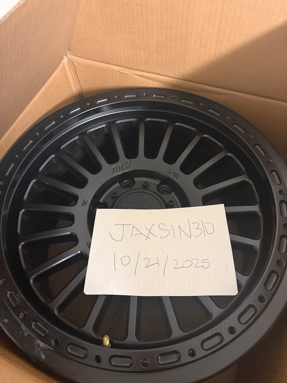 2025 4runner 6th gen FOR SALE: RRW RG6-H wheels (no tires) 17x8.5 image0 4