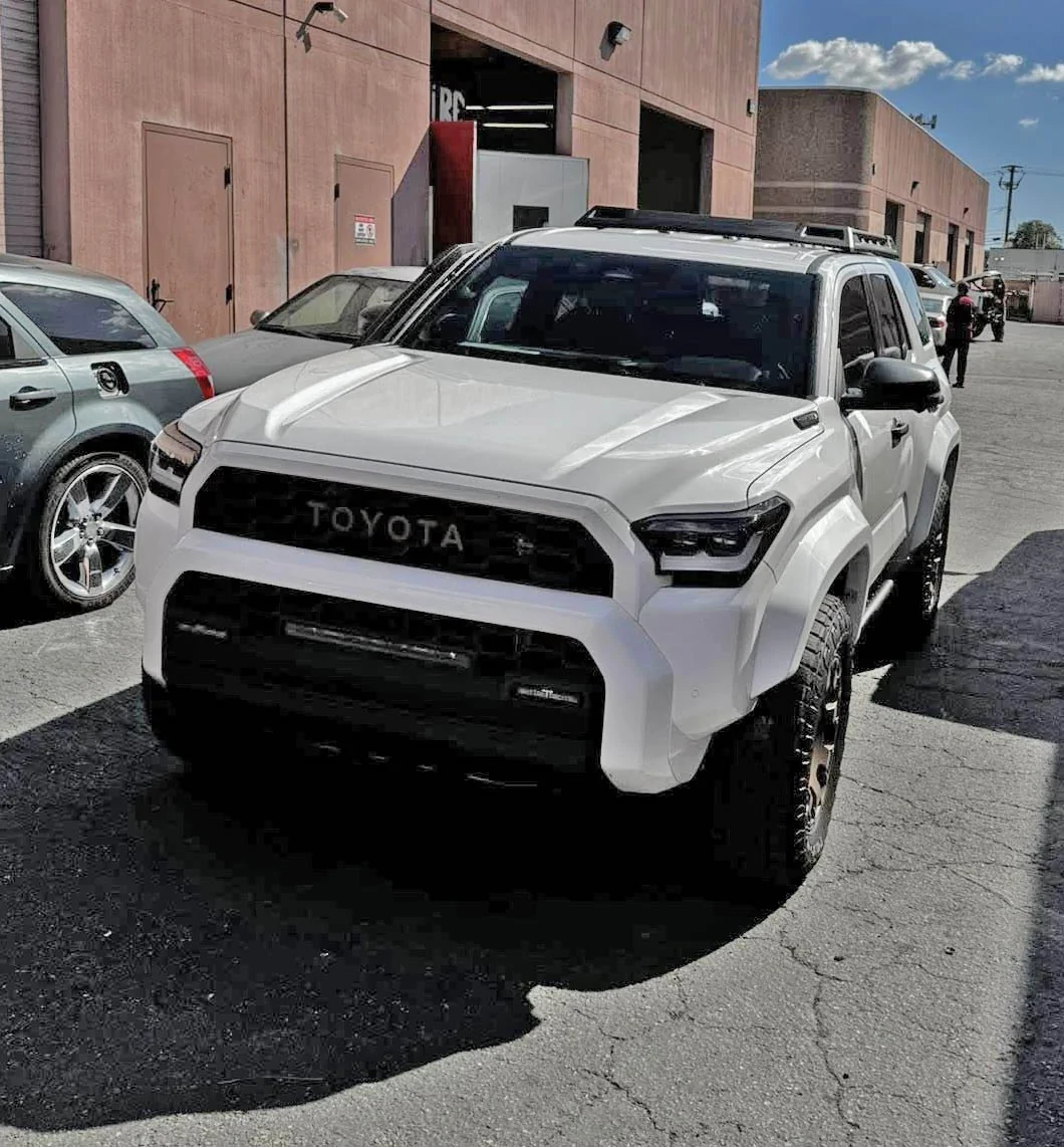 2025 4runner 6th gen DIY painted fenders flares on 2025 4Runner Trailhunter (Ice Cap) 6th Gen DIY painted fenders flares on 4Runner Trailhunter 5