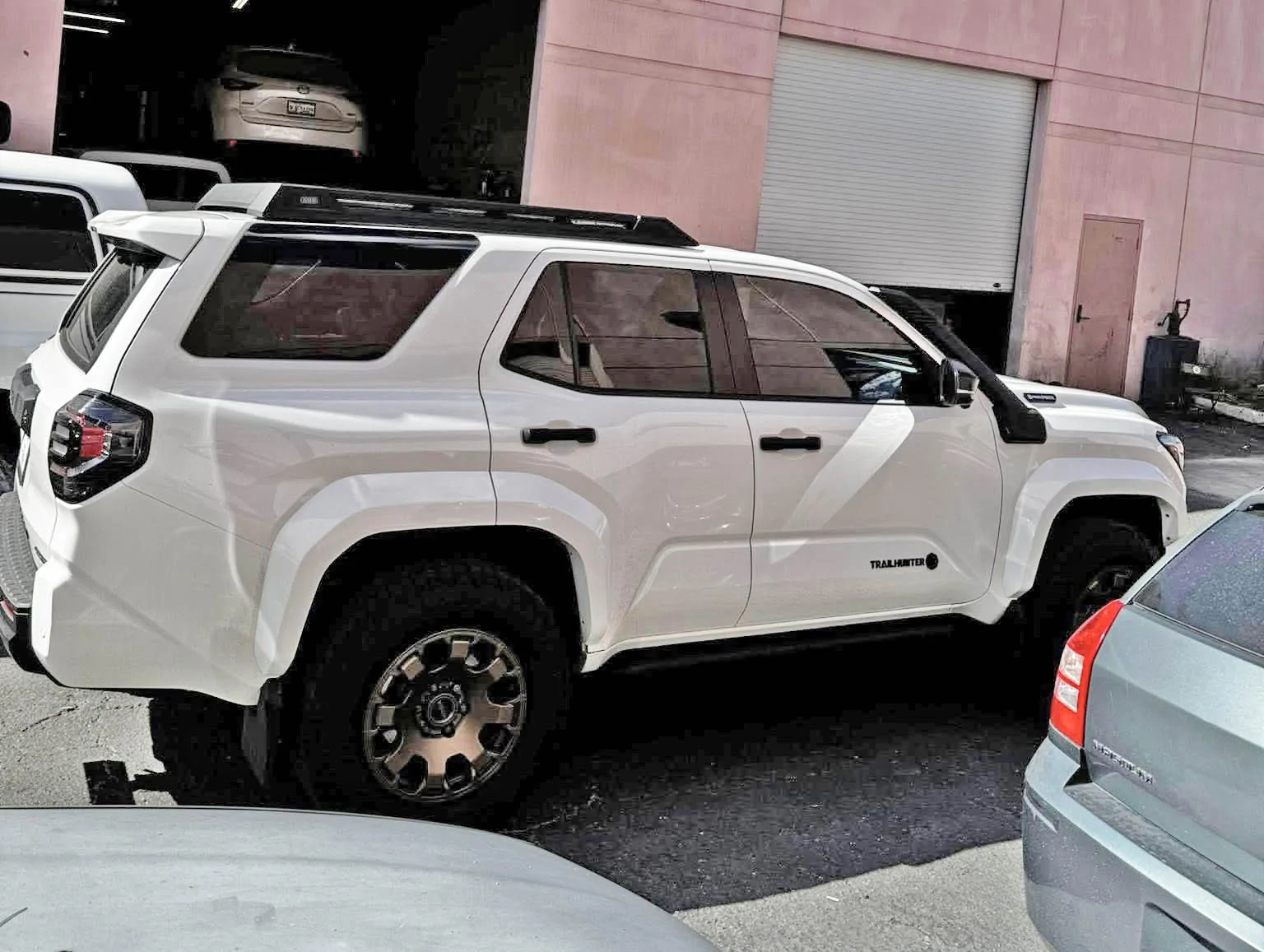 2025 4runner 6th gen DIY painted fenders flares on 2025 4Runner Trailhunter (Ice Cap) 6th Gen DIY painted fenders flares on 4Runner Trailhunter 4