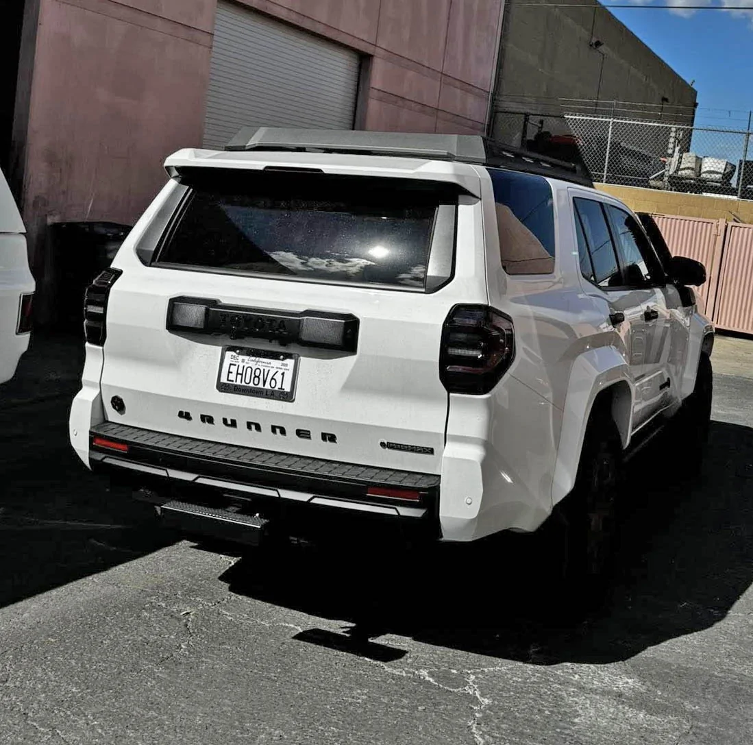 2025 4runner 6th gen DIY painted fenders flares on 2025 4Runner Trailhunter (Ice Cap) 6th Gen DIY painted fenders flares on 4Runner Trailhunter 3