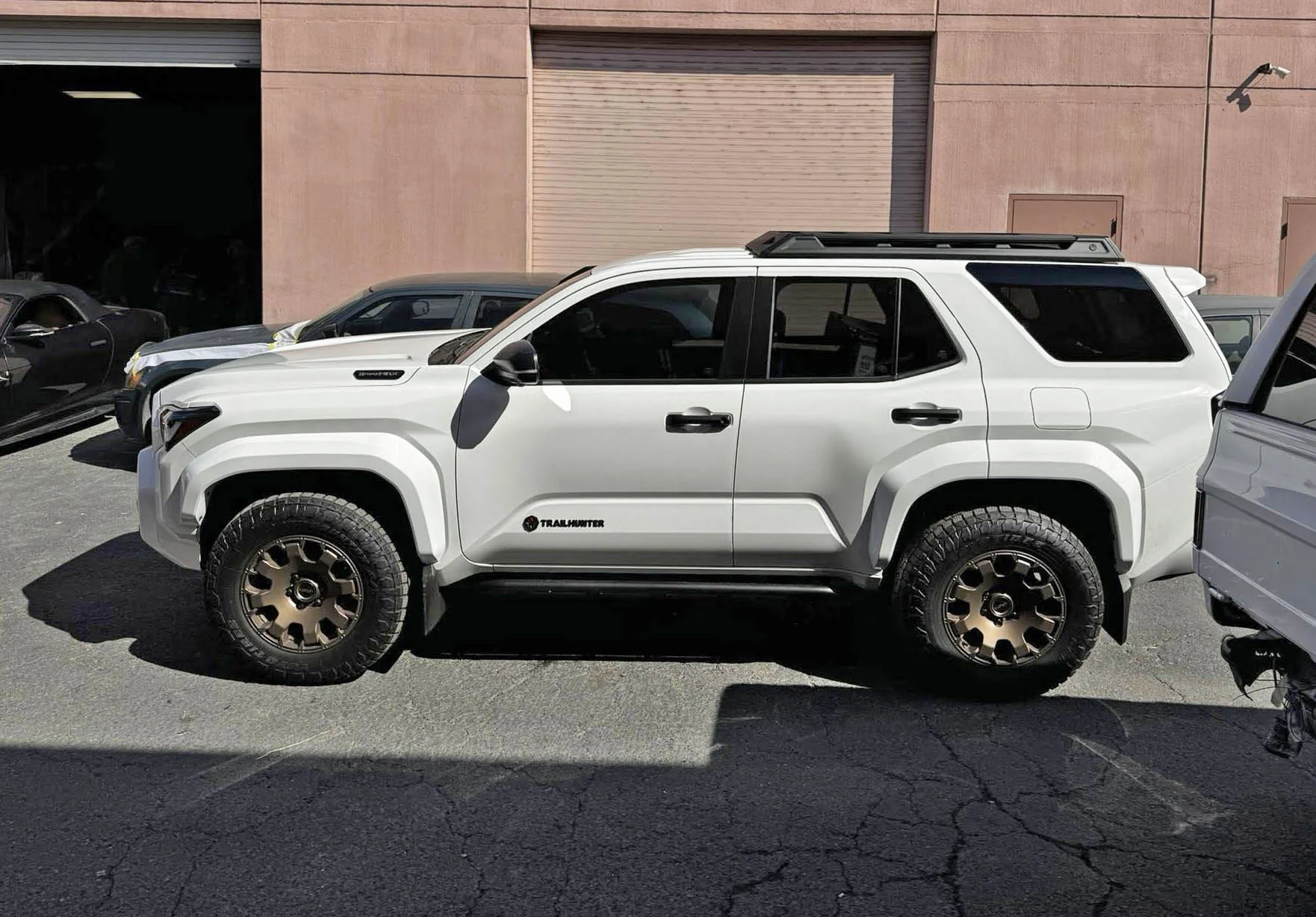 2025 4runner 6th gen DIY painted fenders flares on 2025 4Runner Trailhunter (Ice Cap) 6th Gen DIY painted fenders flares on 4Runner Trailhunter 1