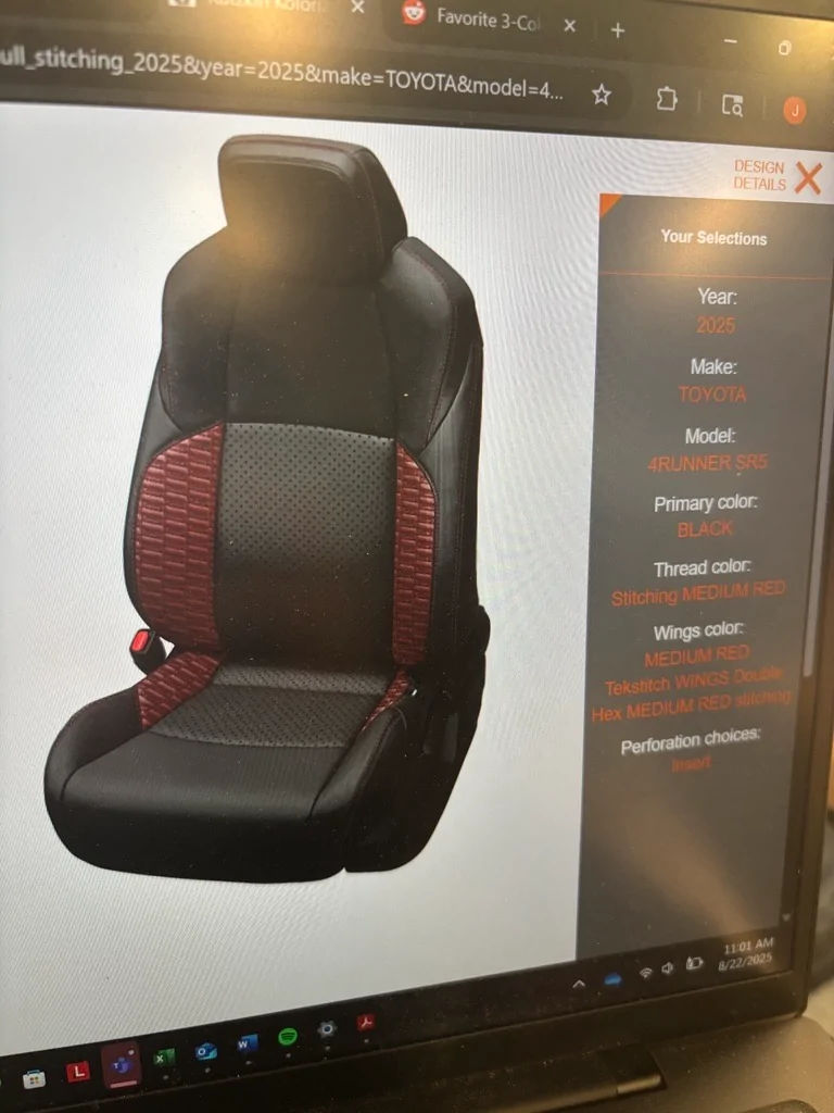 2025 4runner 6th gen Best Katzkin leather seats color for the 2025 4Runner 1761147457193-ll