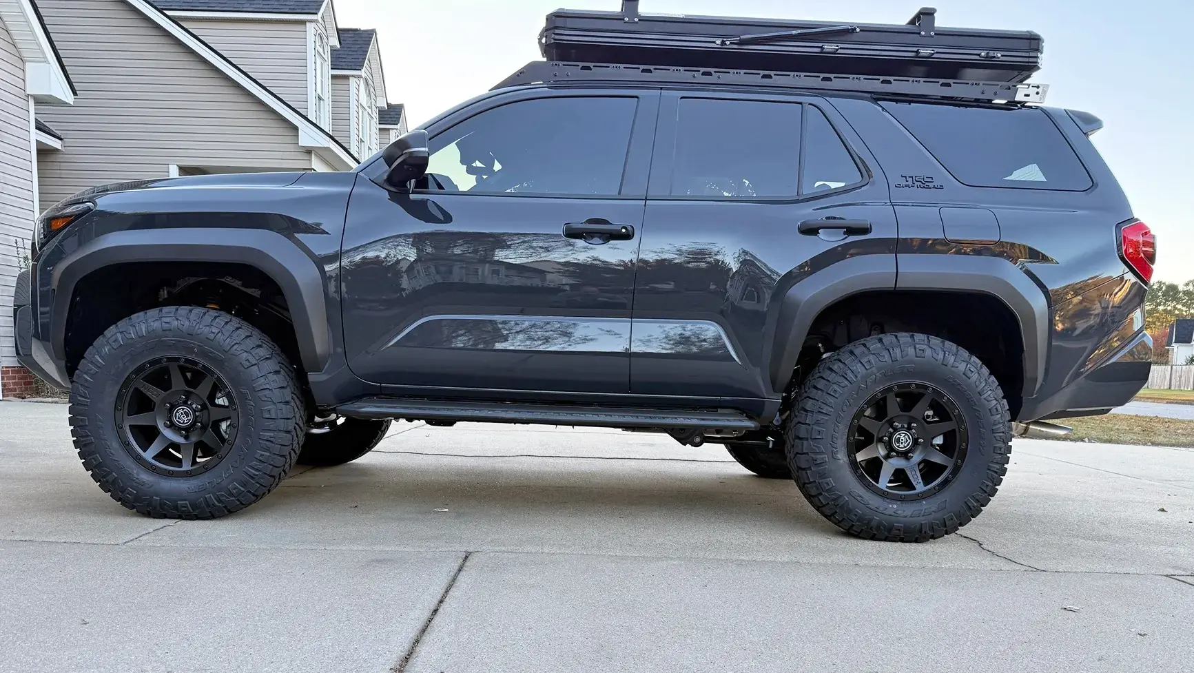 2025 4runner 6th gen UNDERGROUND Photos 4Runner 6th Gen (2025+) Old Man Emu (OME) with Upper Control Arms (UCA), Icon +25 offset wheels, Nitto Trail Grappler