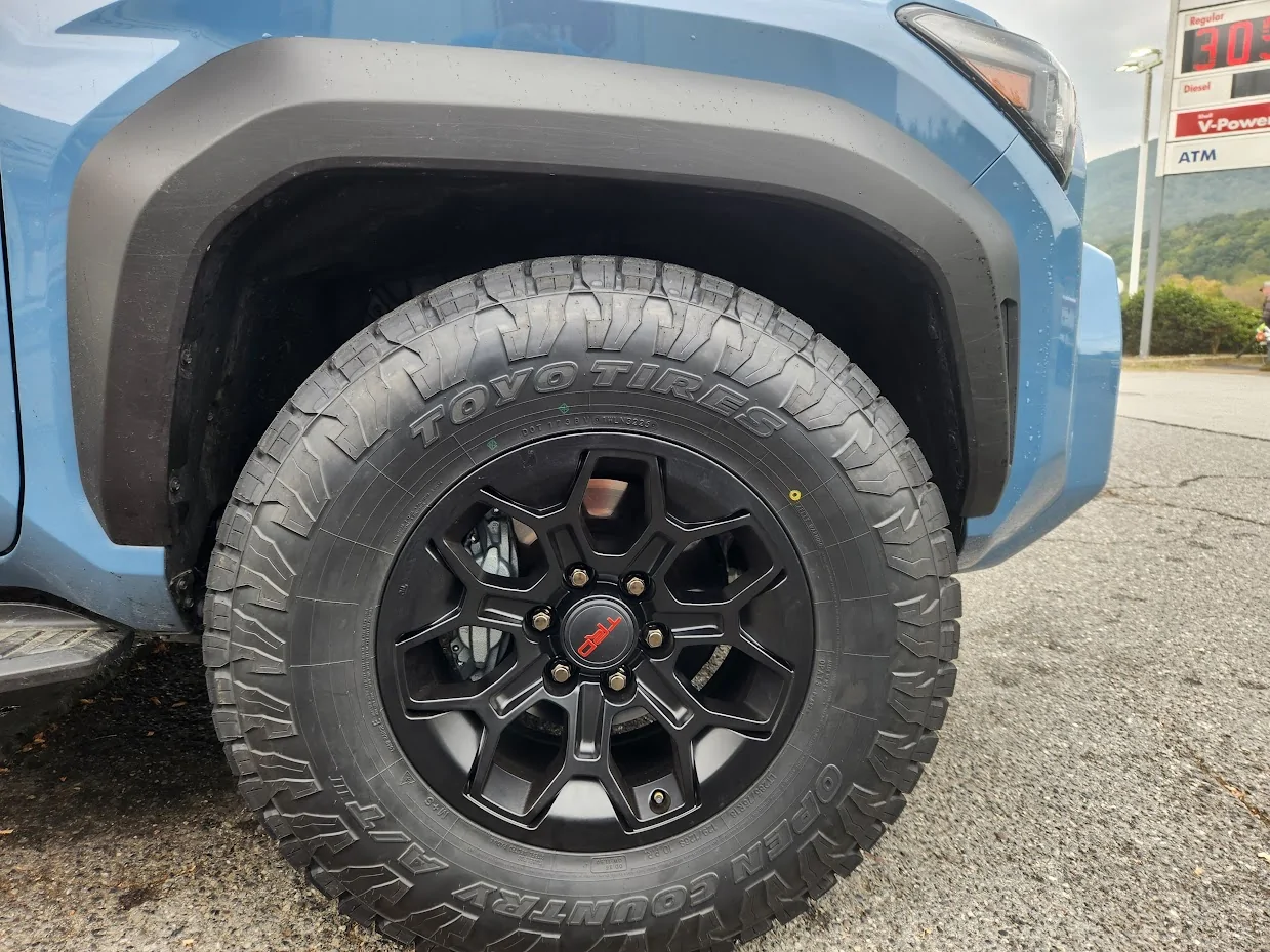 2025 4runner 6th gen AJ123's TRD ORP Build on TE37 -10 Offset and Toyo Open Country R/T 275/70/17 tires 20250924_131318