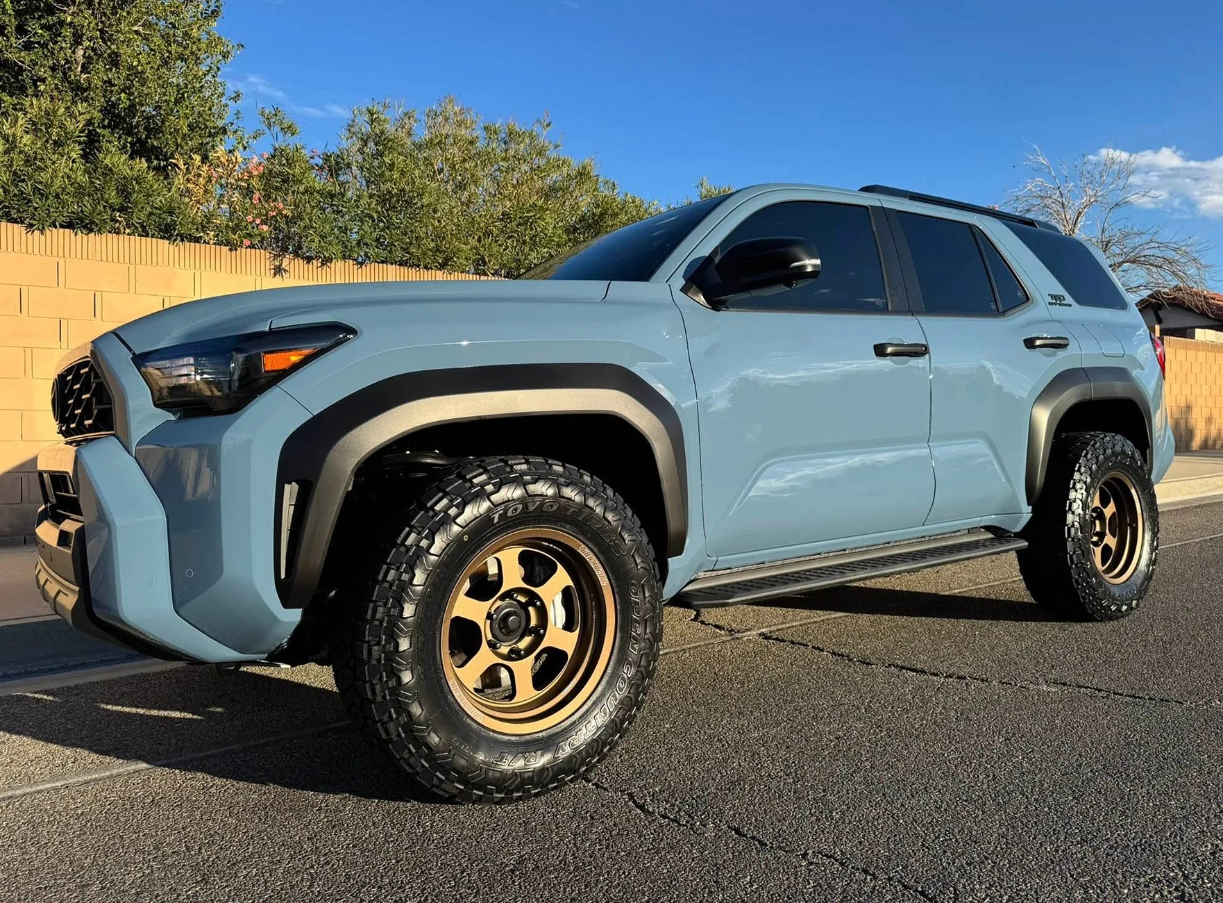 2025 4runner 6th gen Aftermarket Wheels, Bigger Tires, Lift Kits (Compilation) for 2025+ 4Runner 6th Gen -- Add Yours! Heritage Blue TRD ORP Build TE37 -10 Offset Open Country RT 275:70:17 tires 6th gen 2025 4Run