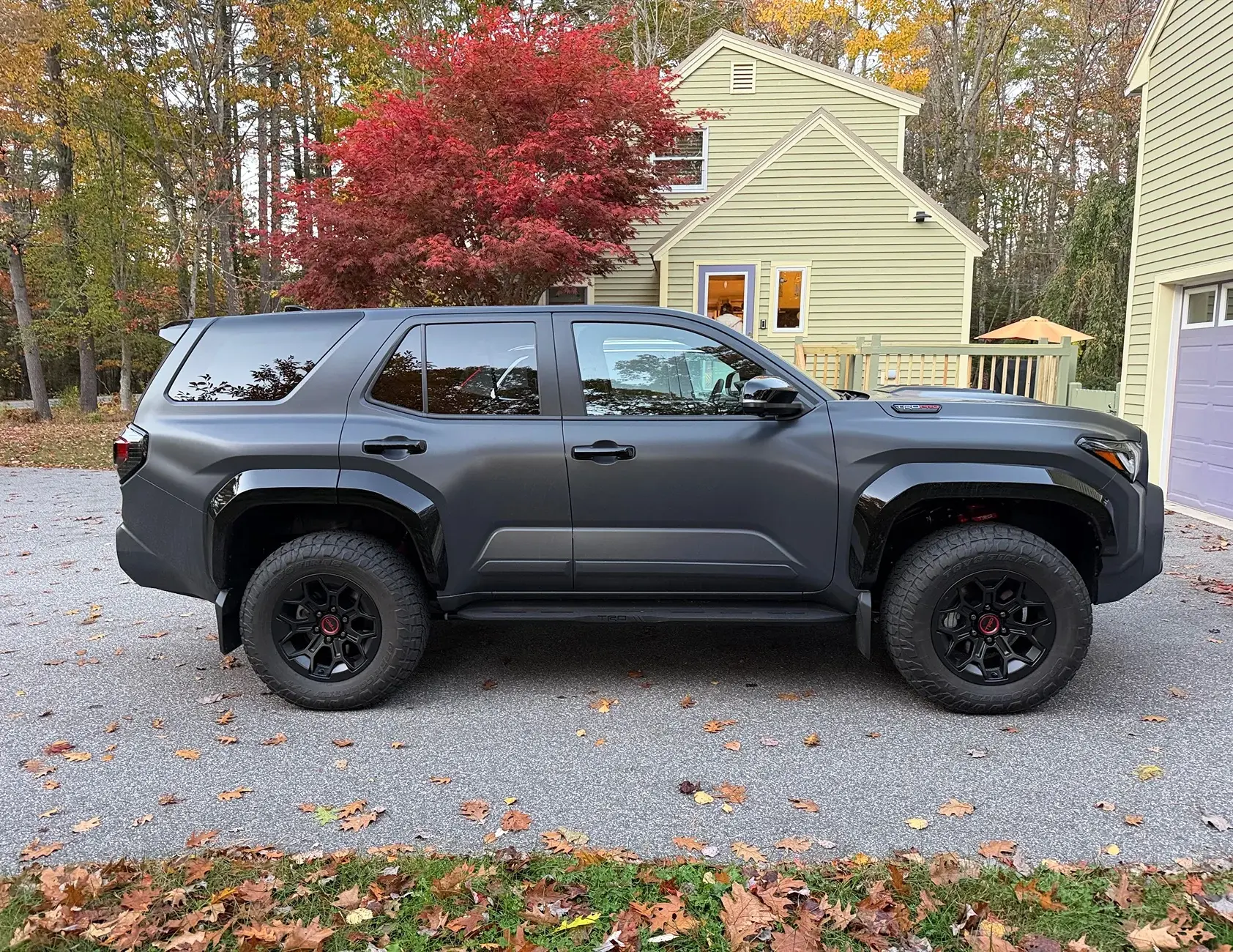 2025 4runner 6th gen STEK PPF Satin Clear Wrap on Underground 2025 4Runner TRD Pro STEK DYNOmatte PPF Satin Wrap on Underground 2025 TRD Pro 2