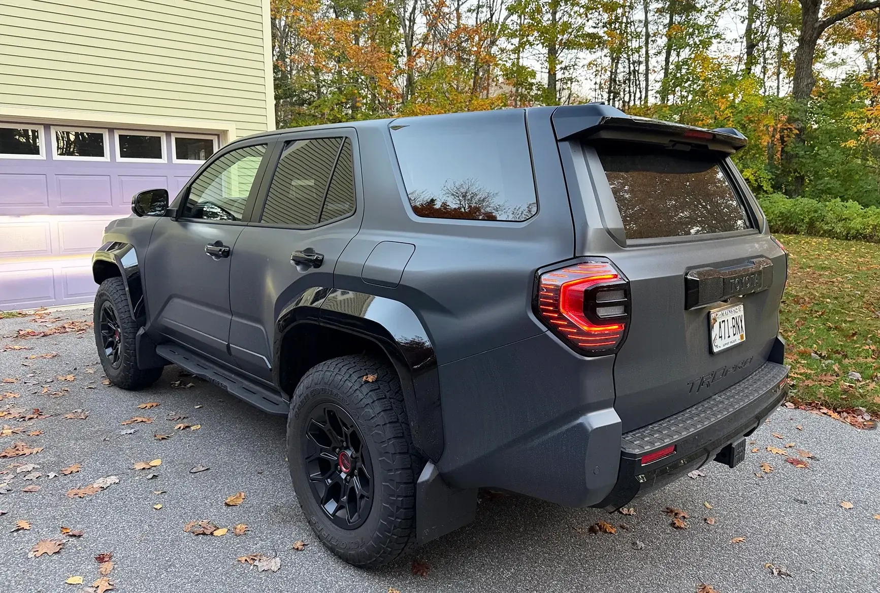 2025 4runner 6th gen STEK PPF Satin Clear Wrap on Underground 2025 4Runner TRD Pro STEK DYNOmatte PPF Satin Wrap on Underground 2025 TRD Pro 3