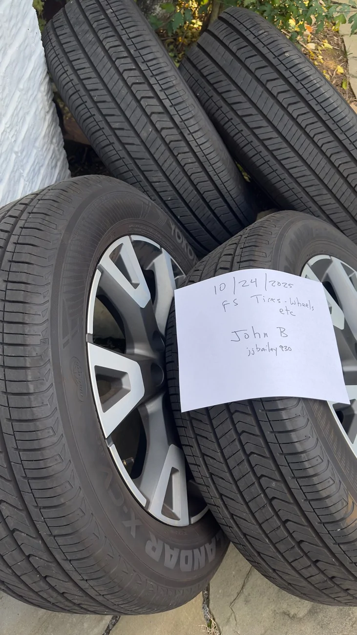 2025 4runner 6th gen SOLD OEM 20” TRD Wheels, Tires, TPMS, Lugs - $750 IMG_1213