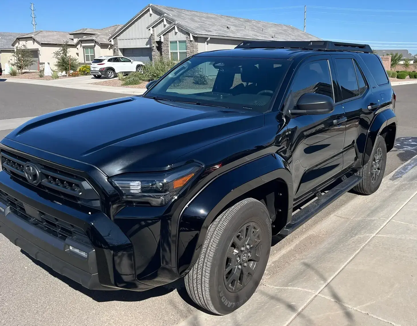 2025 4runner 6th gen Rough Country Fender Flare Installed rough country fender flares 2025 4runner 6th gen