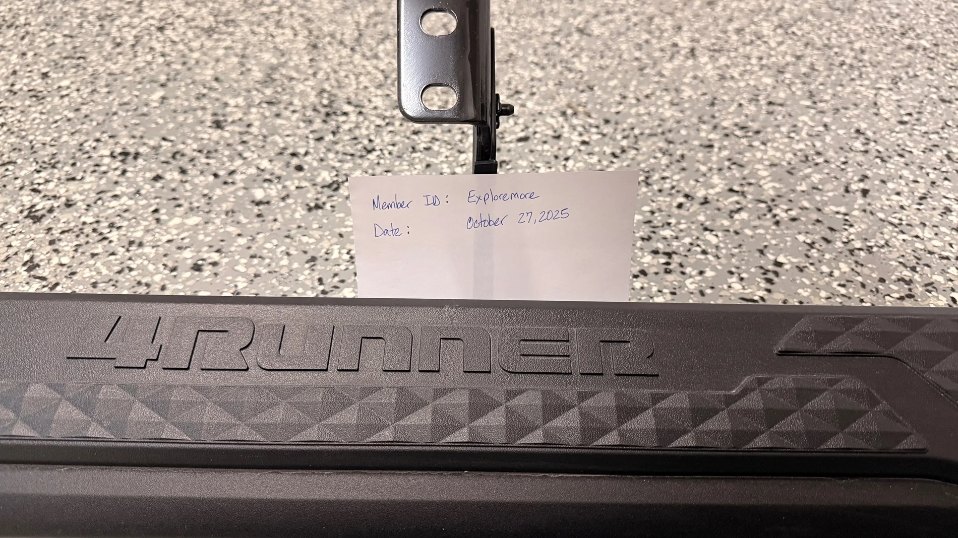 2025 4runner 6th gen Toyota Side Steps $250 IMG_1281