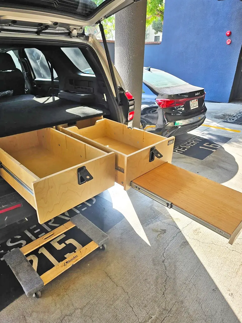 2025 4runner 6th gen Colfax Campers Storage Drawers / Kitchen Combo plus sleeping platform bedframe Colfax Storage Drawers : Kitchen Combo plus sleeping platform bedframe 2