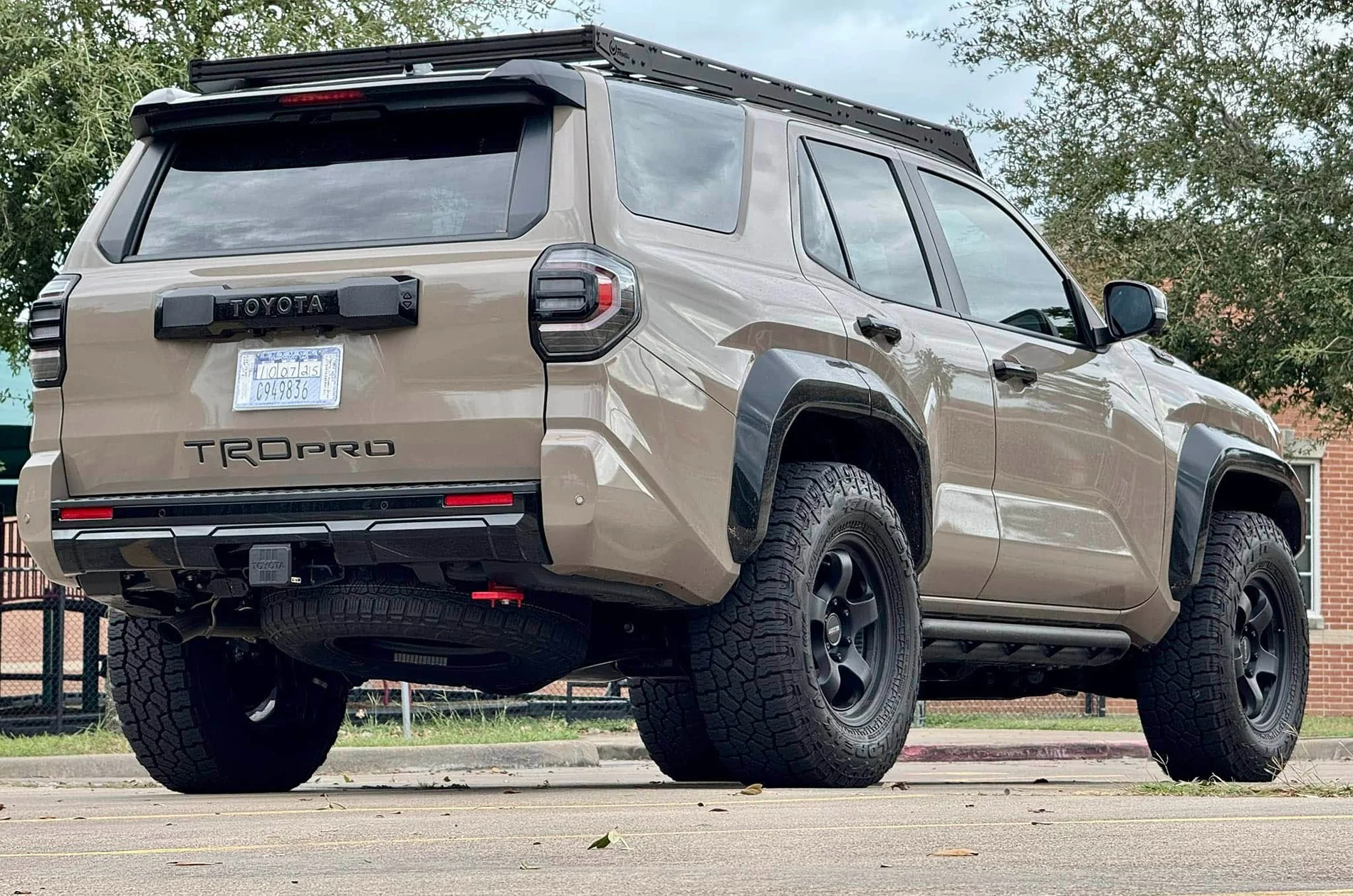2025 4runner 6th gen Aftermarket Wheels, Bigger Tires, Lift Kits (Compilation) for 2025+ 4Runner 6th Gen -- Add Yours! 18x9 +18 offset Work Meister S1, 285_70_18 Falken Wildpeak AT3W tires on TRD Pro 2025 4Runner