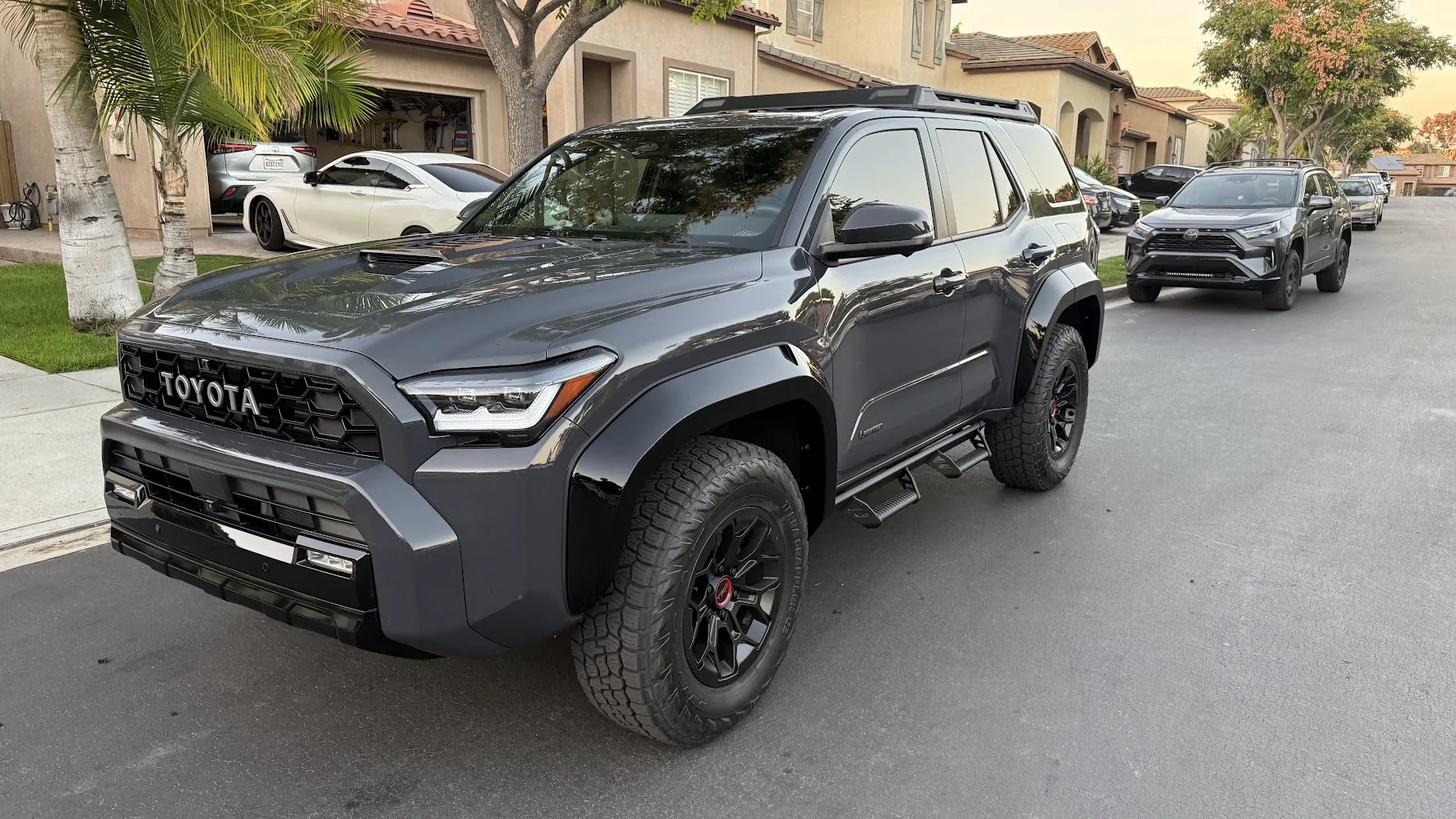 2025 4runner 6th gen Rough Country Fender Flare Installed IMG_3633