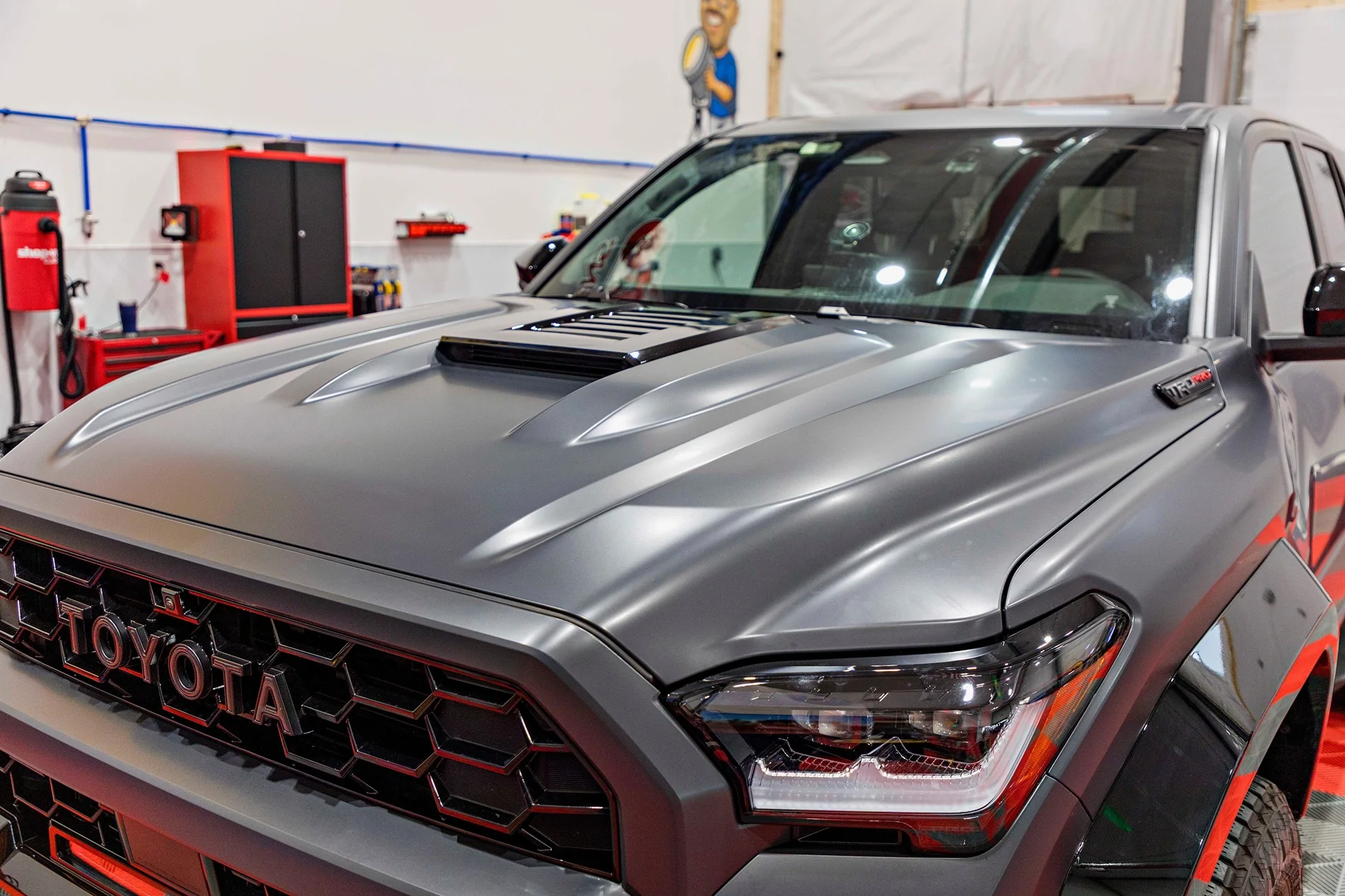 2025 4runner 6th gen STEK PPF Satin Clear Wrap on Underground 2025 4Runner TRD Pro IMG_0148