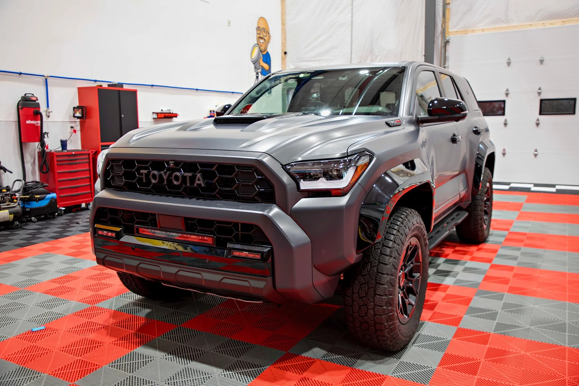 2025 4runner 6th gen STEK PPF Satin Clear Wrap on Underground 2025 4Runner TRD Pro IMG_0148