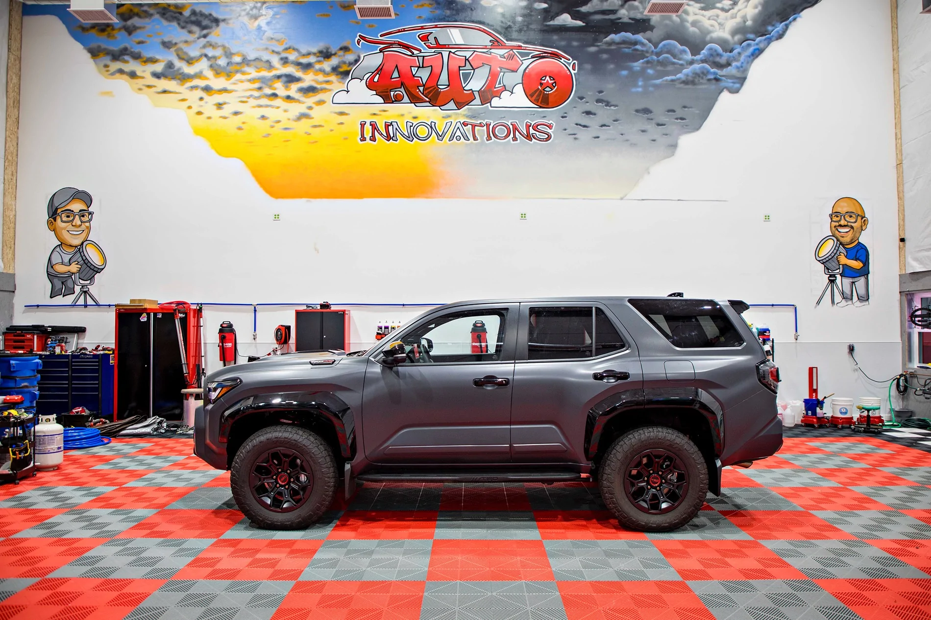 2025 4runner 6th gen STEK PPF Satin Clear Wrap on Underground 2025 4Runner TRD Pro IMG_0148